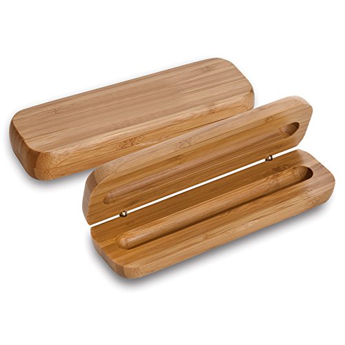 Premium Bamboo Pen Set with Elegant Bamboo Gift Box - Perfect for Writing, Journaling, and Eco-Friendly Office Gifts