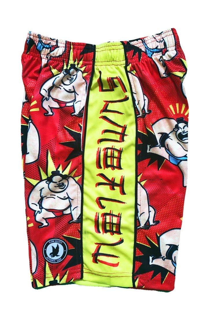 Boys Sumo Flow Attack Shorts - Lightweight & Comfortable for Wrestling, MMA, and Martial Arts Training