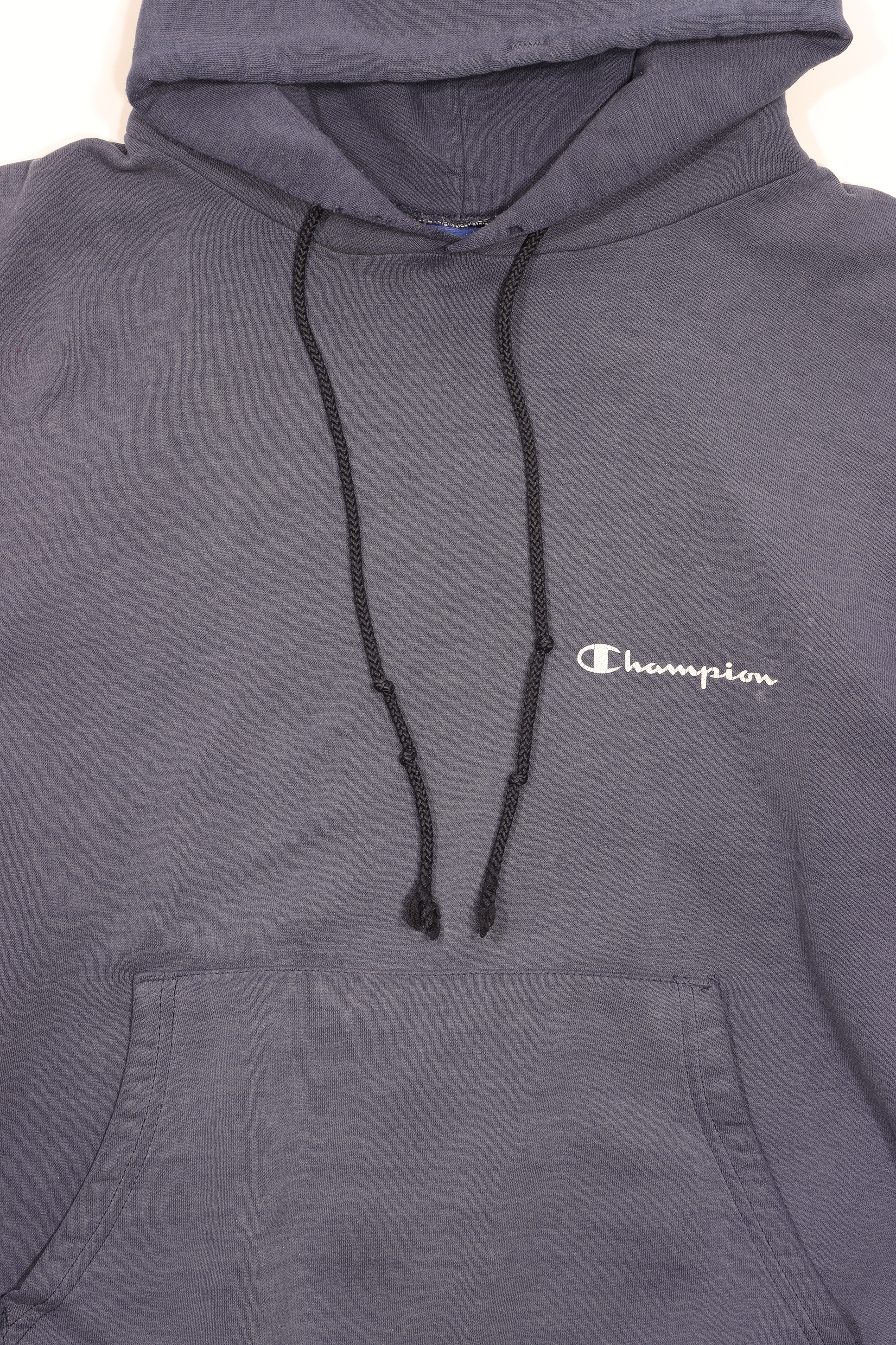 Vintage 1990's Champion Logo Hoodie - Retro Pullover Sweatshirt for Men & Women - Perfect for Casual Wear, Street Style & 90s Fashion Lovers