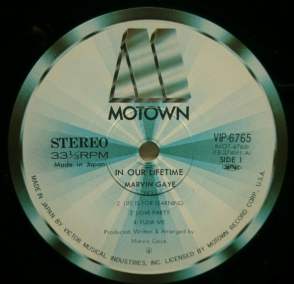 Marvin Gaye - In Our Lifetime LP Album (Near Mint NM/M) - Vinyl Record for Music Collectors & Audiophiles