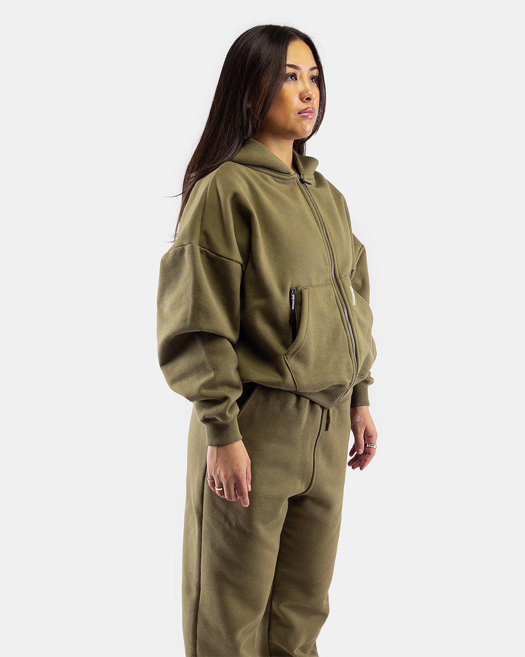 Women's Cloudburst Zip Hoodie - Lightweight Waterproof Jacket for Outdoor Hiking & Running | Windproof Fleece Lined Pullover with Pockets