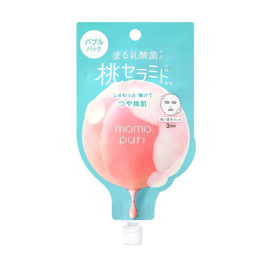 BCL Momo Puri Fresh Bubble Pack - Hydrating Facial Sheet Mask for Glowing Skin | Perfect for Daily Skincare & Spa Nights