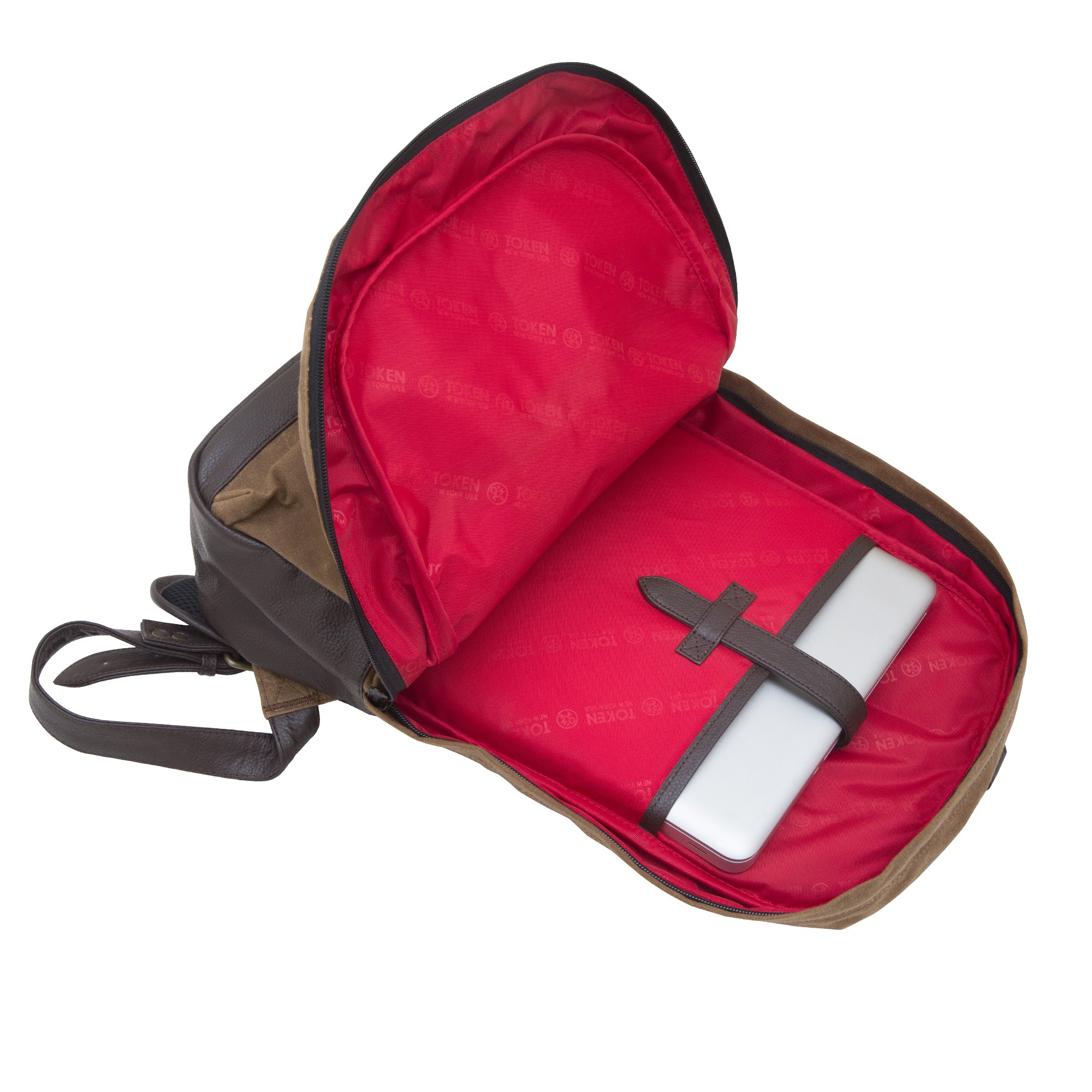 Waxed Woodhaven Backpack - Durable Field Tan Canvas Backpack for Men & Women | Perfect for Hiking, Travel & Everyday Use