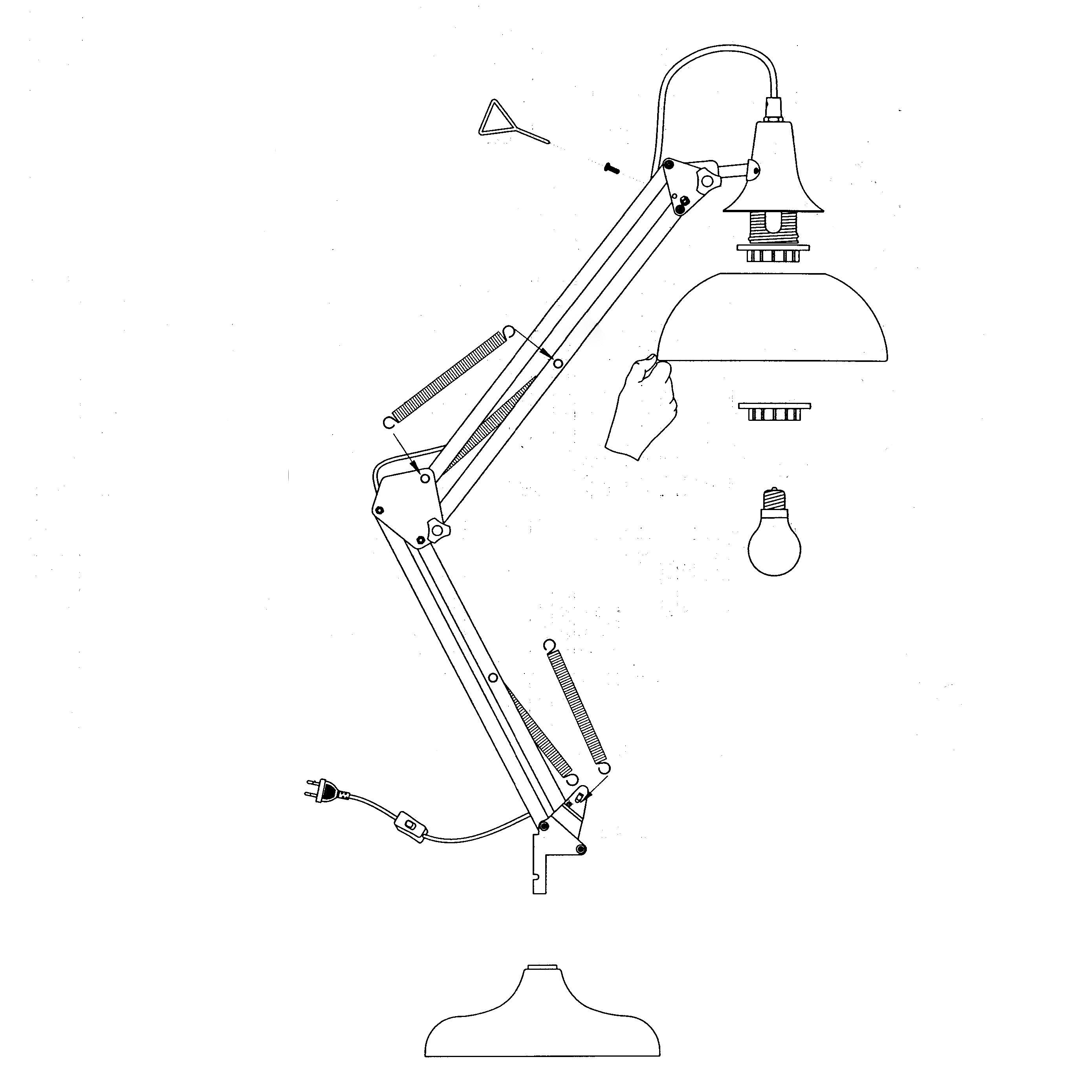 Eglo Borgillio Black Metal Adjustable Desk Lamp - Modern LED Task Lighting for Home Office, Study & Reading - Dimmable Workspace Light for Desks, Tables & Nightstands