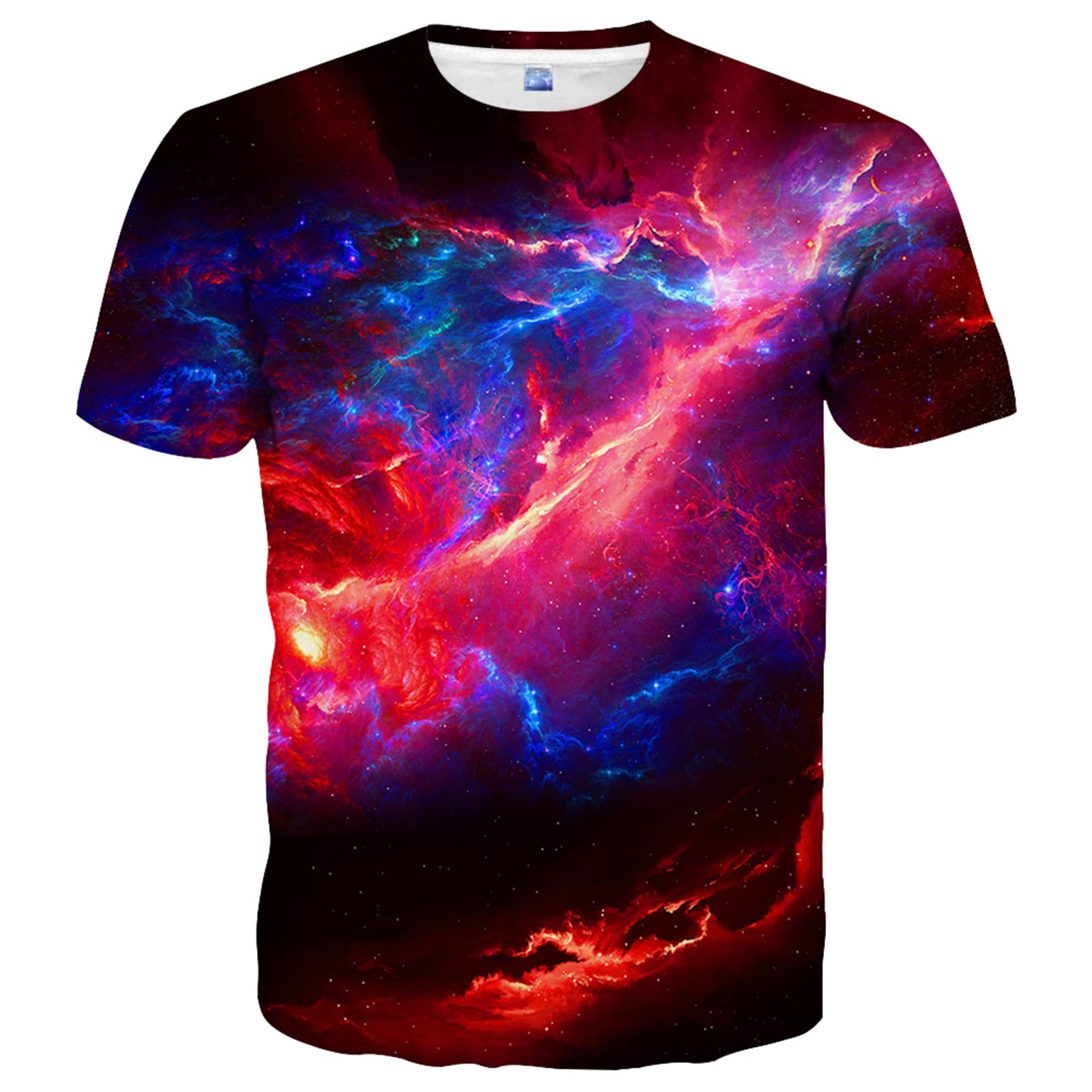 Yasswete Unisex 3D Printed Graphic T-Shirt - Short Sleeve Casual Tee for Men & Women - Perfect for Streetwear, Parties, and Everyday Fashion