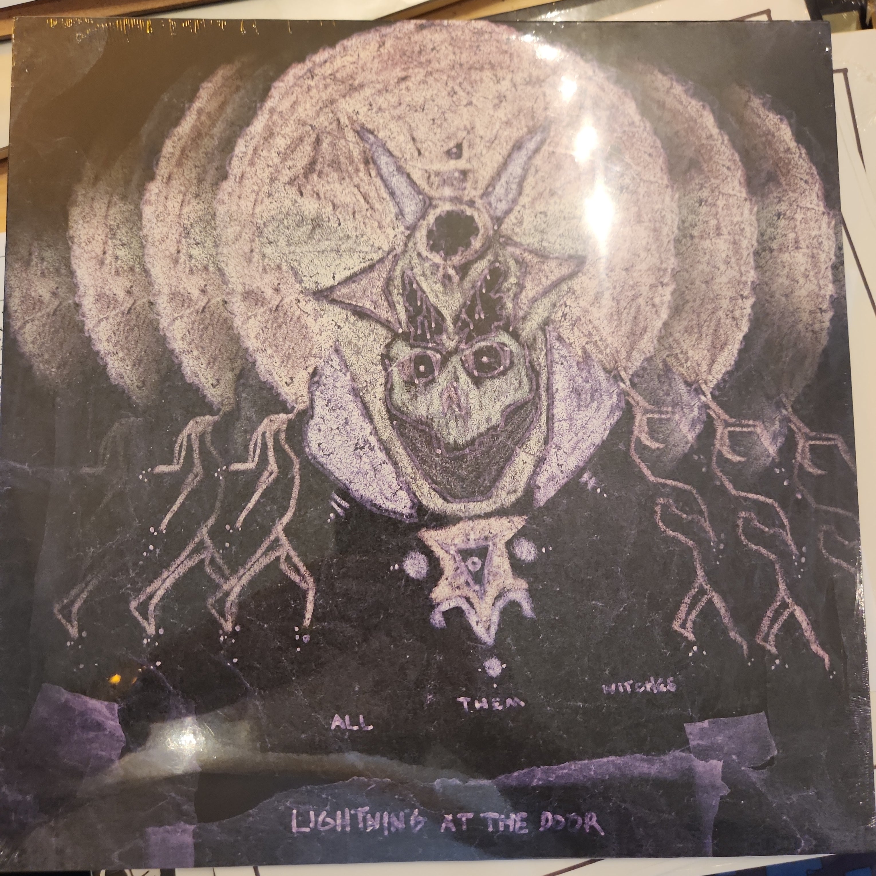 All Them Witches - Lightning at the Door Vinyl LP Record | Limited Edition Rock Music Album | Perfect for Vinyl Collectors & Music Enthusiasts | Great for Home Listening, Gifts & Music Collections