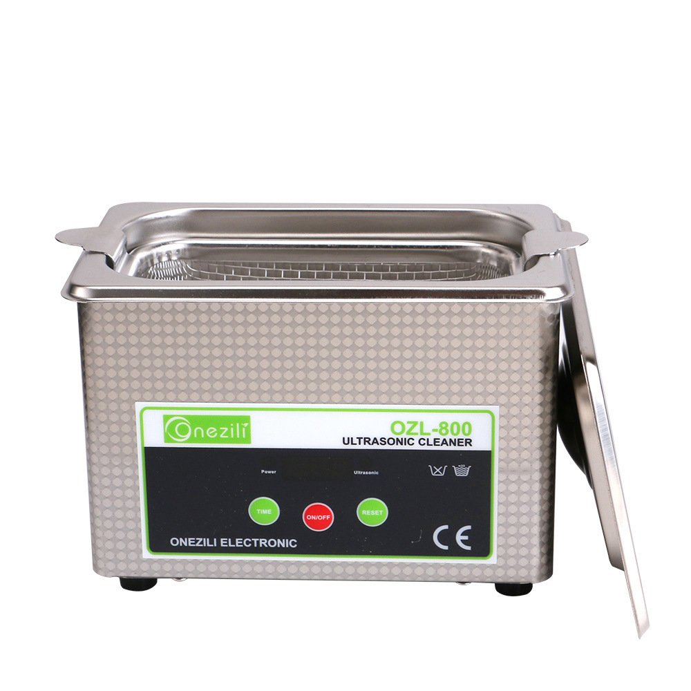 Professional Ultrasonic Cleaner Machine with Digital Timer - Smart Jewelry Cleaner for Rings, Necklaces, Eyeglasses, Watches, Dentures & Small Parts | Perfect for Home Jewelry Care, Optical Maintenance & Gun Cleaning