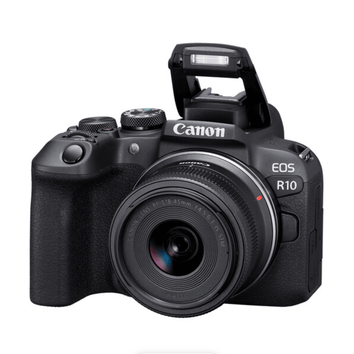Canon EOS R10 Mirrorless Camera with 18-45mm Lens - 4K Video, Dual Pixel AF, Content Creator Kit for Vlogging, Photography & Travel