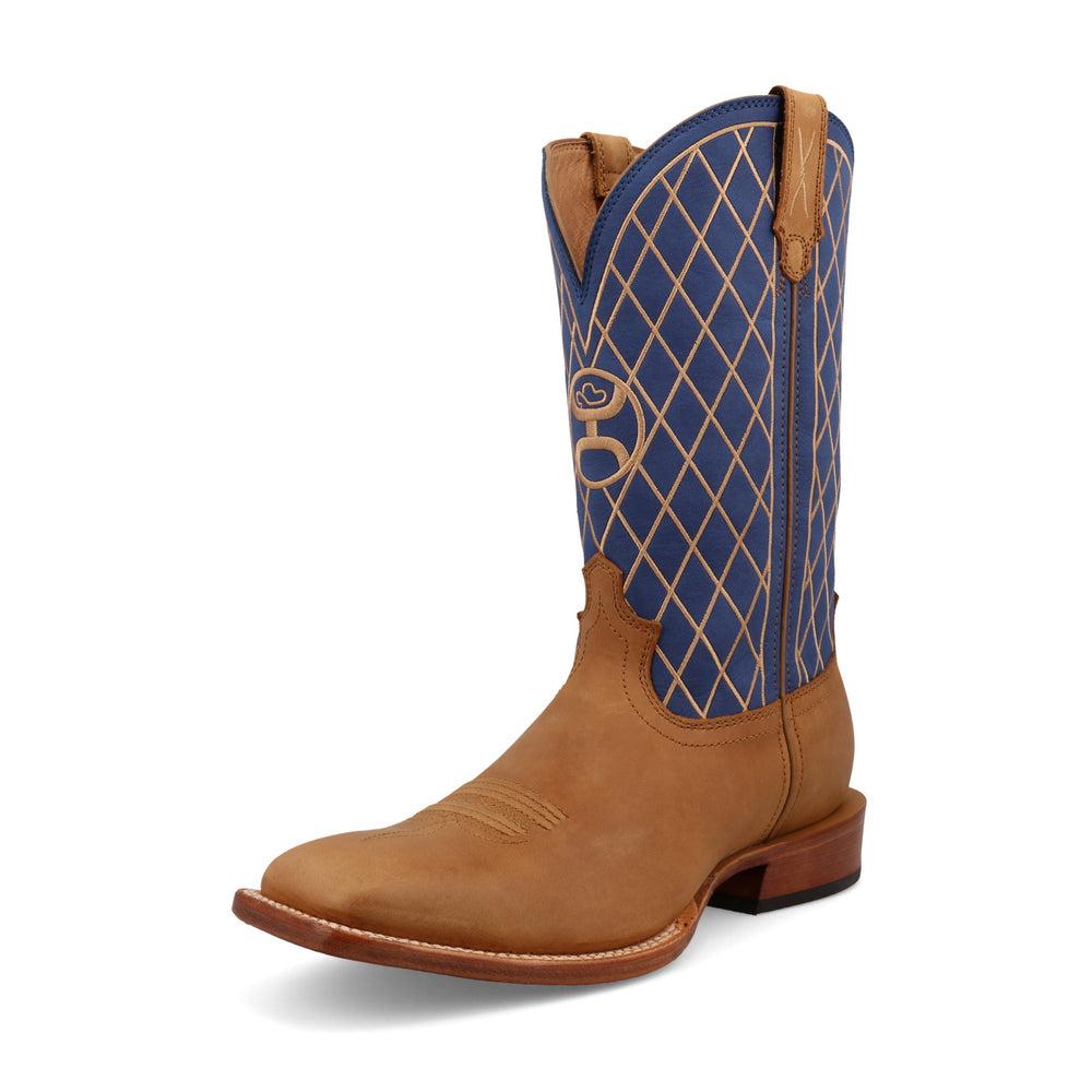 Hooey® Men's 12-Inch Western Boots - Durable Cowboy Boots for Riding, Work & Casual Wear | Comfortable Leather Boots for Men
