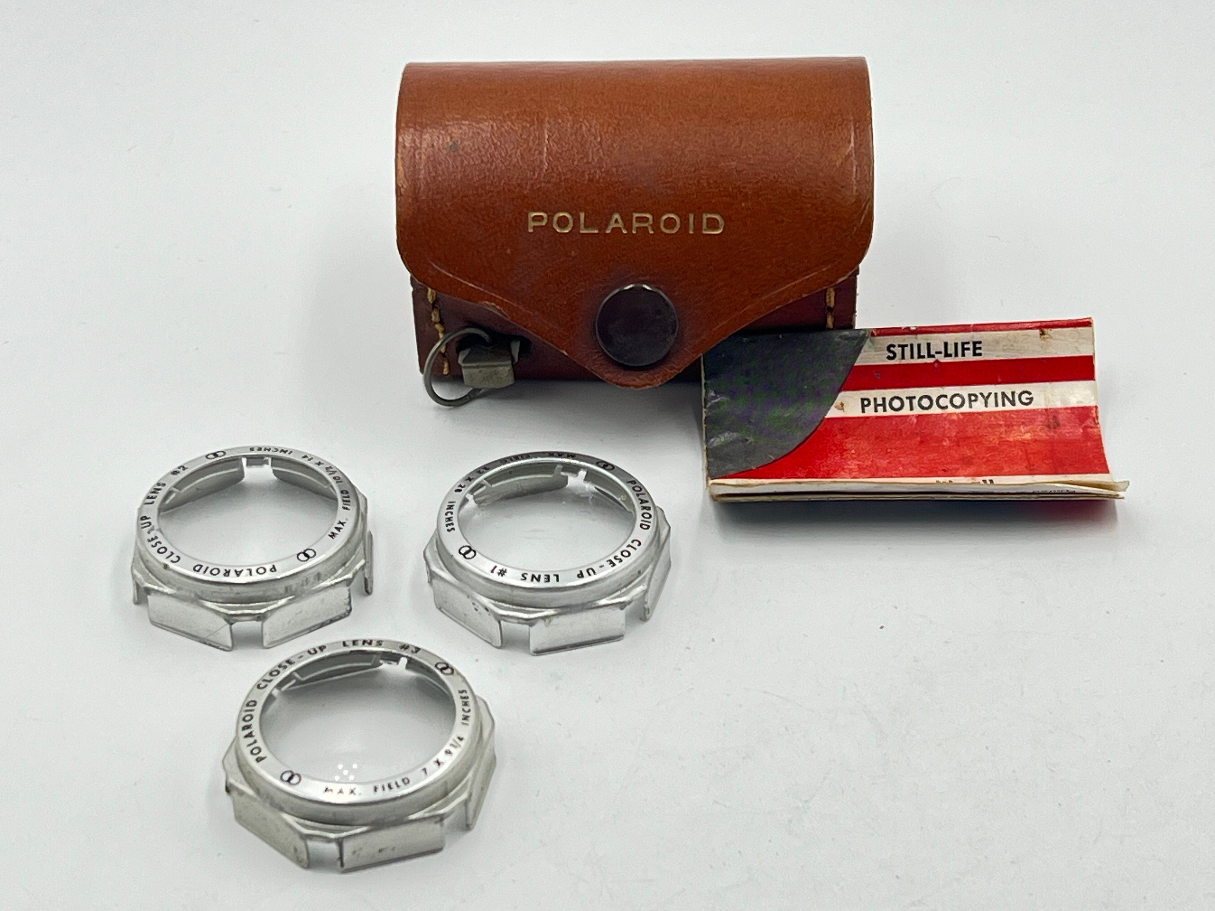 Vintage Polaroid Land Camera Close-Up Lens Kit #540 – Perfect for Macro Photography & Instant Film Enthusiasts | Ideal for Portraits, Nature Shots & Creative Projects