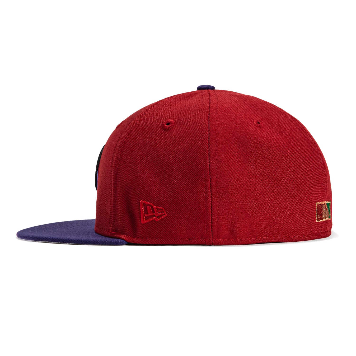 New Era 59Fifty MLB Arizona Diamondbacks Inaugural Patch Snapback Hat - Sedona Red & Purple | Official Licensed Baseball Cap for Fans & Collectors | Perfect for Games, Tailgating & Streetwear Fashion