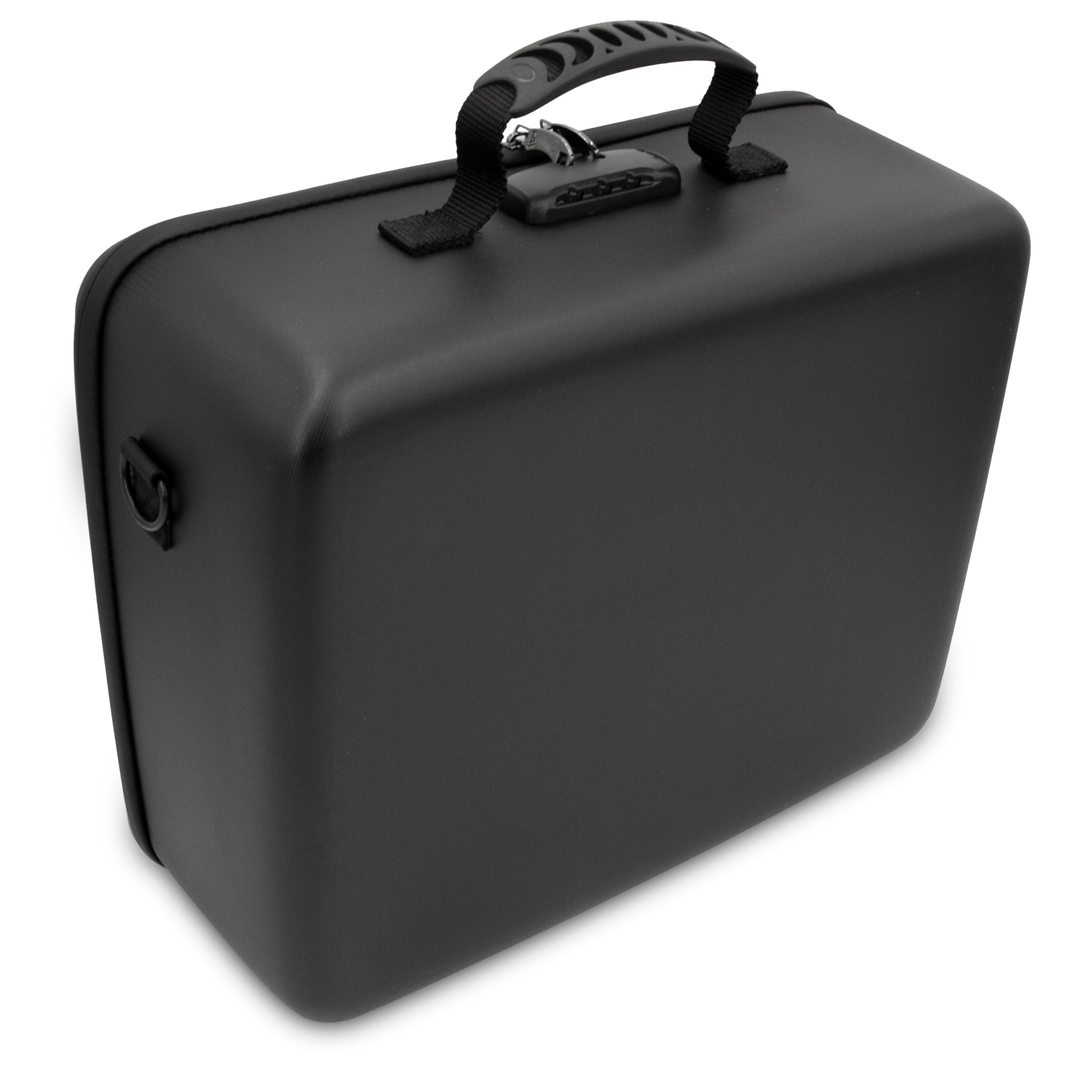 CASEMATIX 144 Slot Miniature Storage Case with Programmable Lock - 4 Foam Trays, Shoulder Strap for Mini Figures & Collectibles | Perfect for Tabletop Gaming, Warhammer, D&D Miniatures Storage & Transport