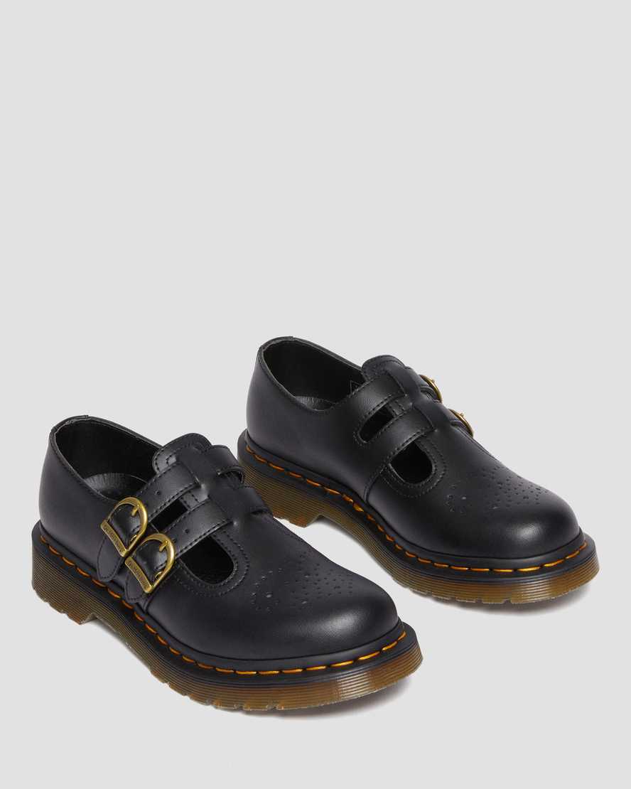 Dr. Martens Vegan 8065 Felix Mary Jane Shoes - Stylish & Comfortable Vegan Leather Shoes for Women | Perfect for Casual Wear, Work & Everyday Outfits