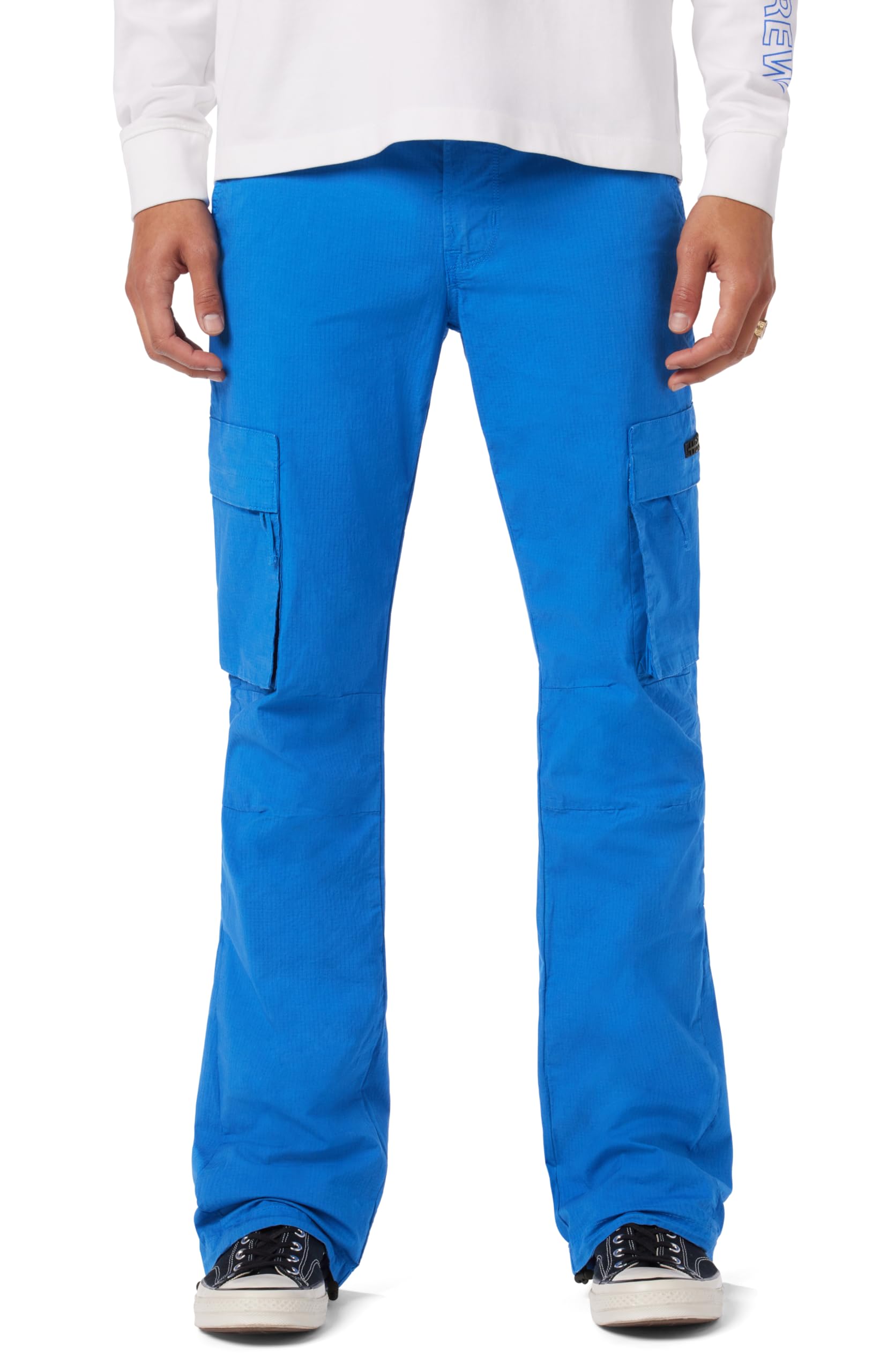 HUDSON Men's Walker Cargo Kick Flare Pants - Stylish & Comfortable Casual Wear for Everyday Use, Work & Outdoor Activities