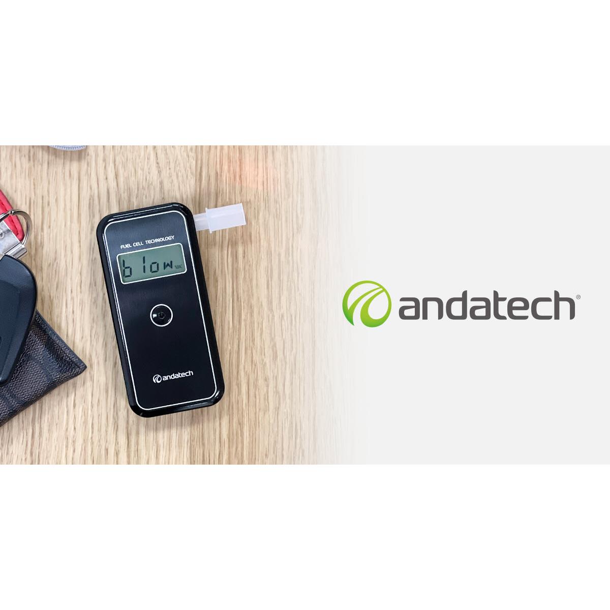Andatech Alcosense Stealth Personal Breathalyzer - Accurate BAC Tester for Alcohol Detection, Portable Breath Alcohol Analyzer for Drivers, Workplace, and Personal Safety Use