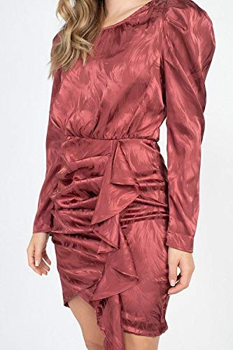 Ruching Front Wrap Mini Dress - Stylish & Flirty for Night Out