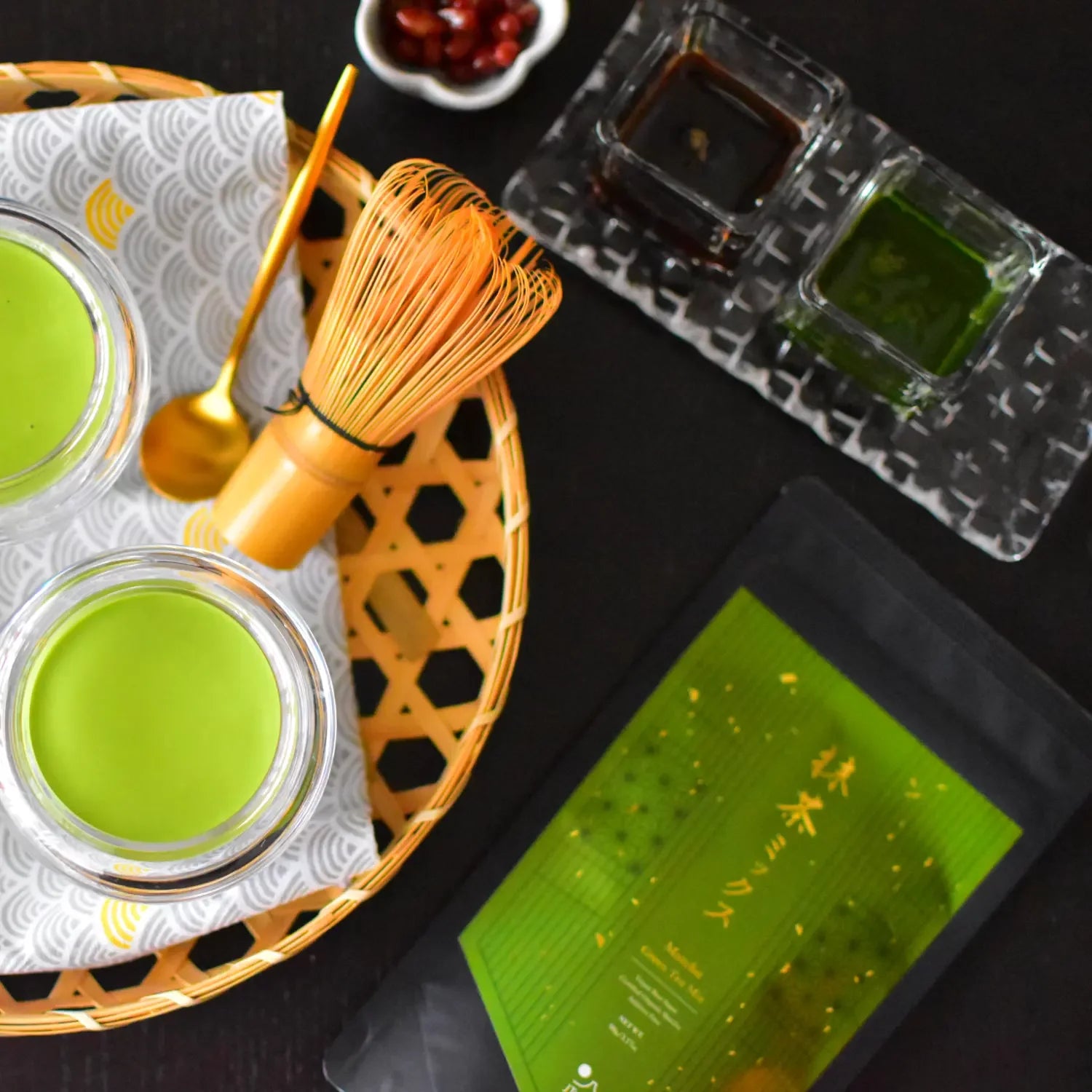 Premium Chasen Japanese Matcha Bamboo Whisk - 100 Bristles Handcrafted Tea Whisk for Authentic Matcha Preparation - Perfect for Traditional Tea Ceremonies, Home Brewing & Gifts