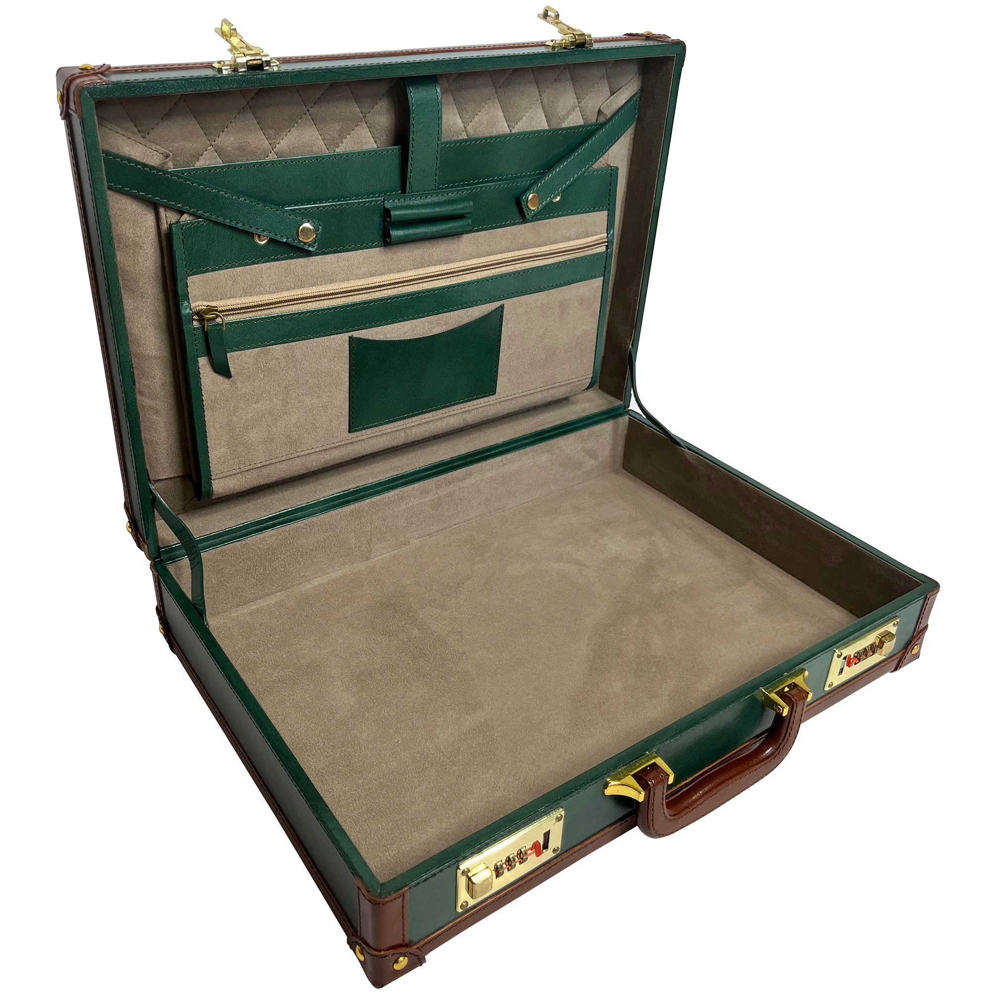 Premium Aston Genuine Leather Briefcase - Limited Edition Business Bag for Men & Women - Perfect for Office, Travel & Professional Meetings