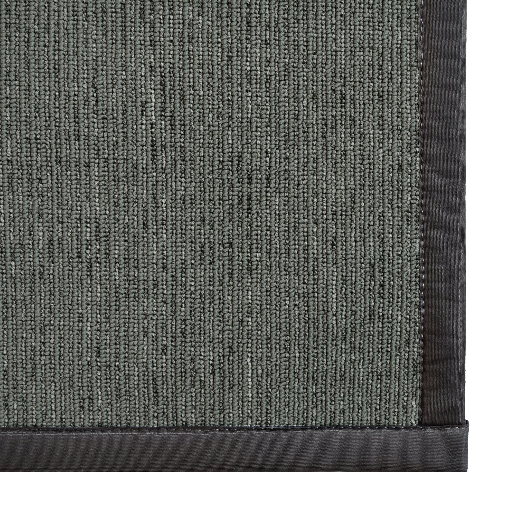 Premium Synthetic Sisal Area Rug - Soft, Stain Resistant & Easy to Clean - Graphite 4x6 ft - Perfect for Living Room, Bedroom & High-Traffic Areas