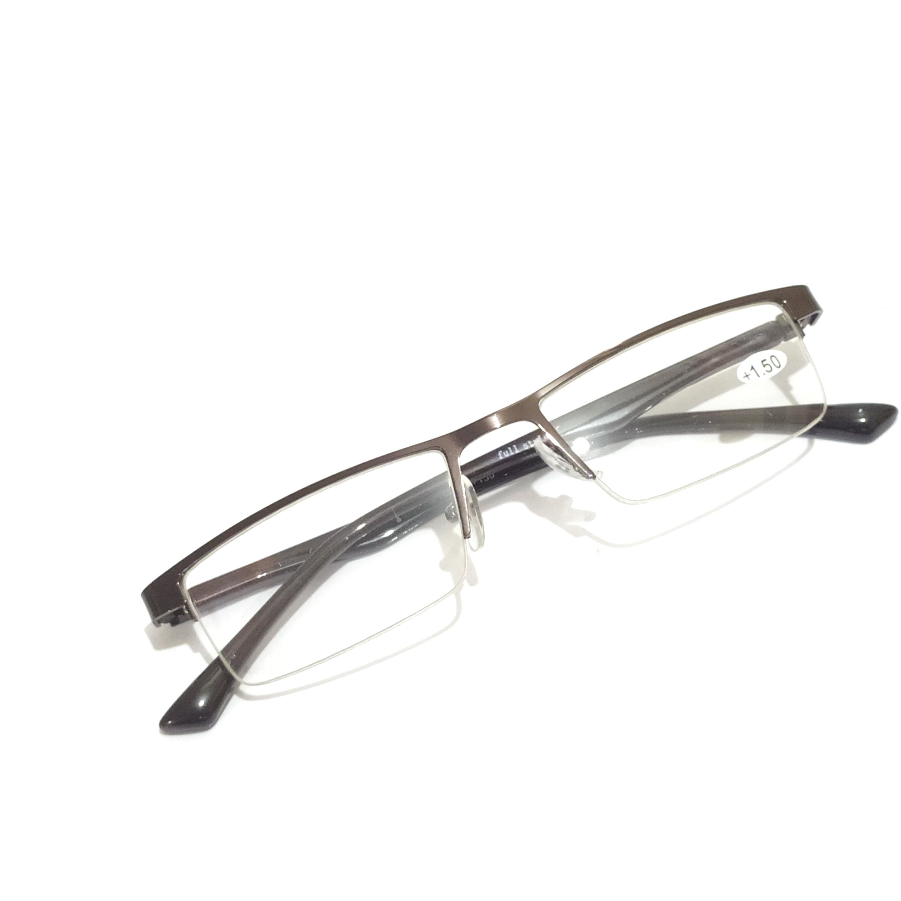 Plus 275 +2.75 Reading Power Supra Reading Glasses for Men & Women - Lightweight Comfort for Reading, Computer Work & Hobbies