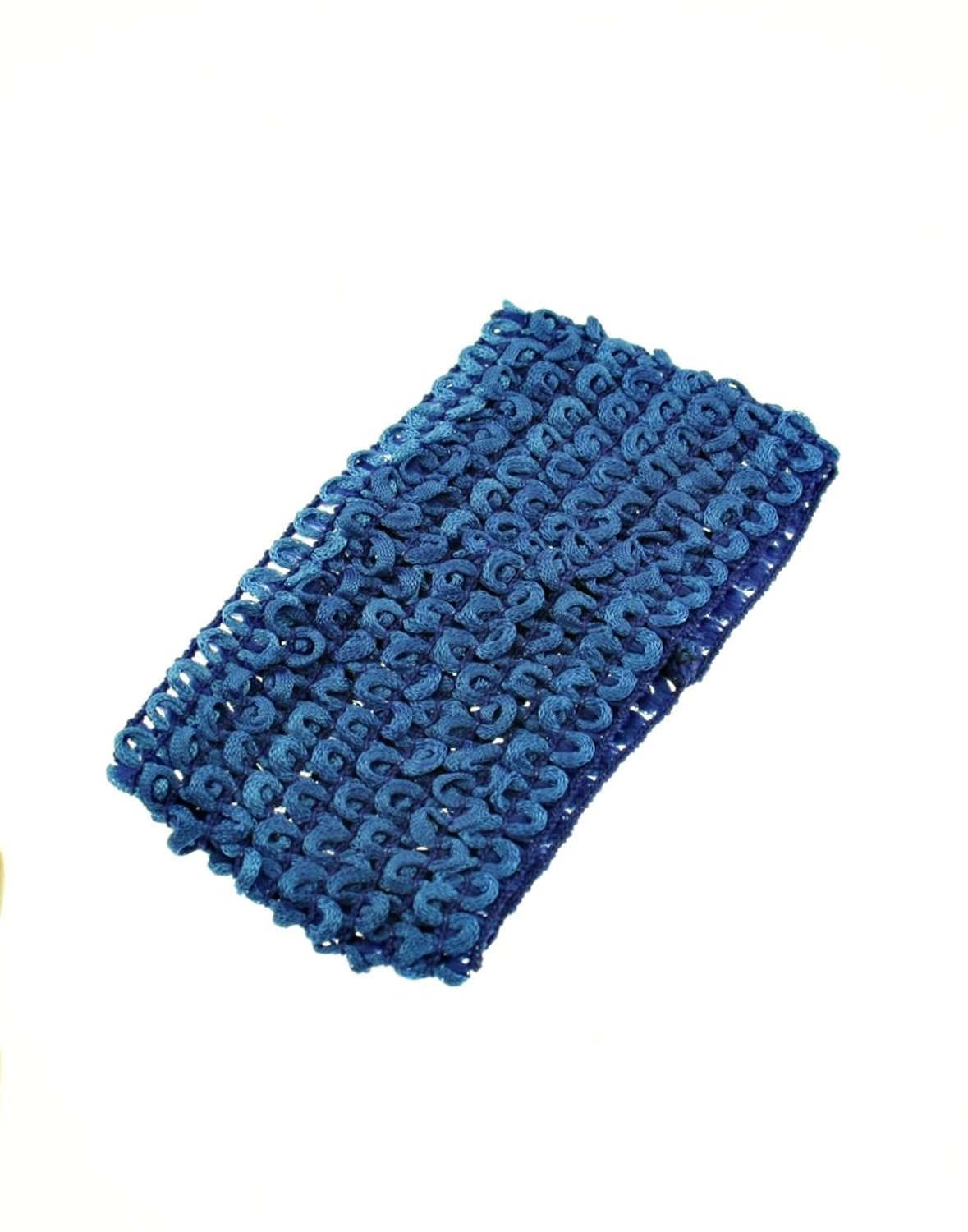 Zac's Alter Ego Women's Stretchy Crochet Headband - Adjustable Hairband for Women - Royal Blue Fashion Accessory - Perfect for Yoga, Running, Workouts and Everyday Wear