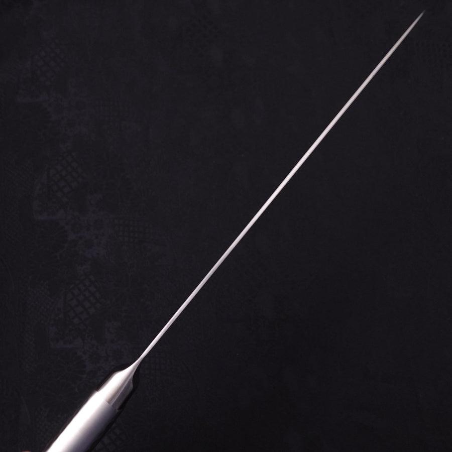 Premium VG-5 Stainless Steel Sujihiki Japanese Slicing Knife 210mm with Polished Western Handle - Perfect for Sushi, Meat, and Delicate Food Preparation