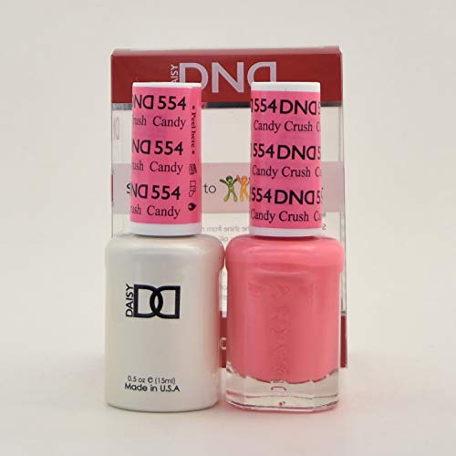 DND Gel Set (DND 554 Candy Crush) - Professional Nail Art Gel Polish Kit for Salon & Home Manicures - Perfect for Parties, Weddings & Special Occasions