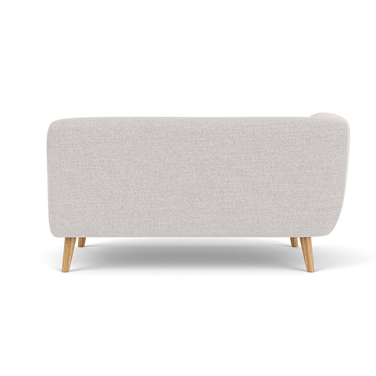 Alfred Fabric Left 2 Seater Modular Sofa - Modern L-Shaped Sectional Couch for Living Room, Lounge & Small Spaces - Comfortable & Stylish Home Furniture