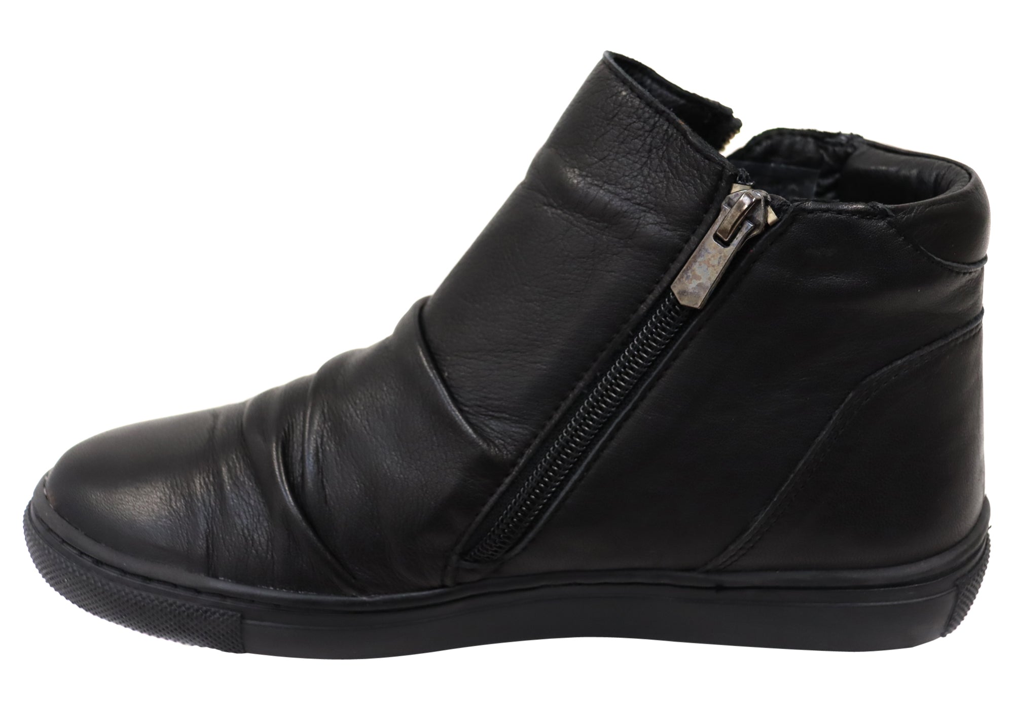 Orizonte Strath Women's European Comfortable Leather Ankle Boots - Stylish Casual & Work Shoes for Fall Winter Fashion