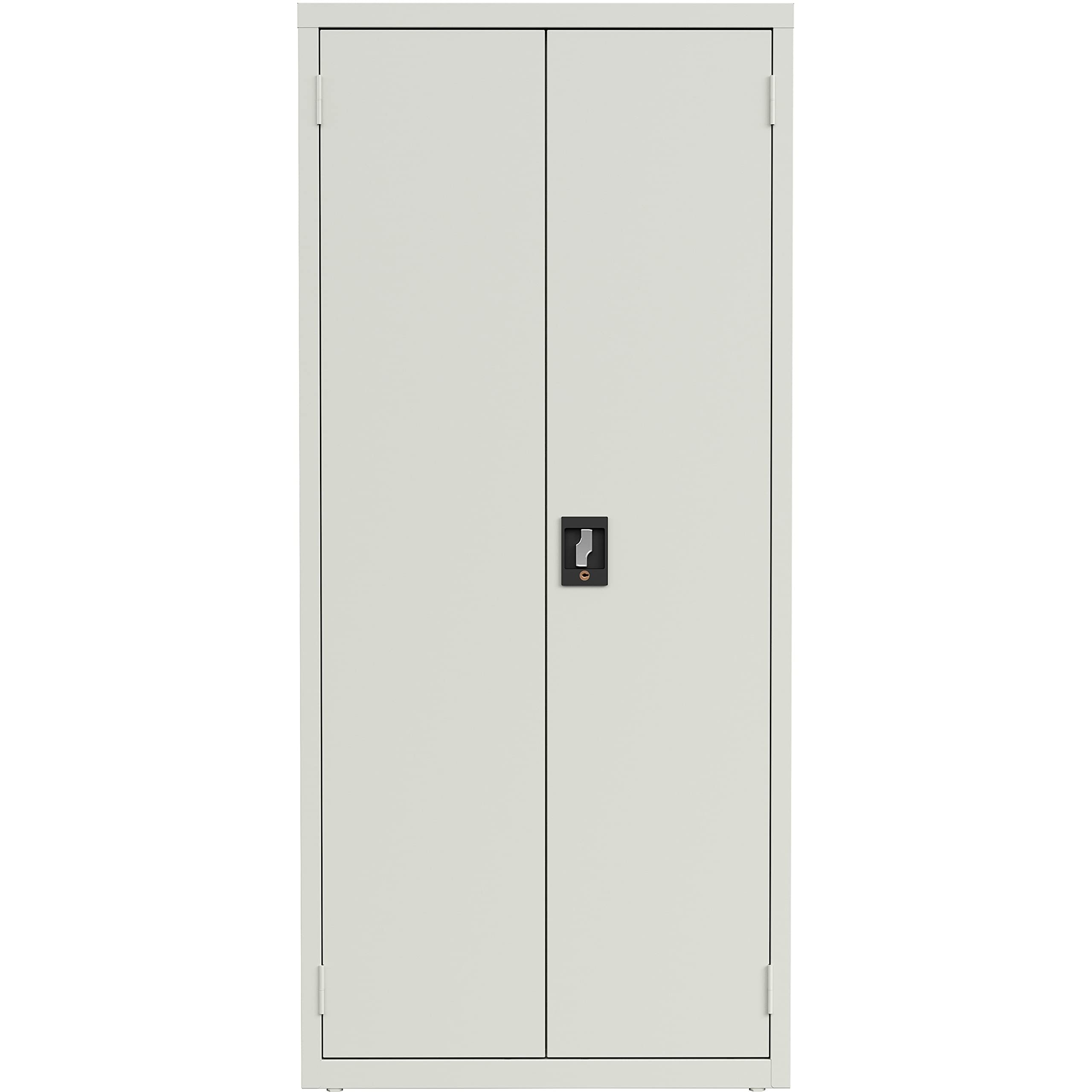 Lorell Slimline Storage Cabinet - 3-Shelf Metal File Organizer for Office, Home & Garage - Compact Storage Solution for Files, Books & Supplies