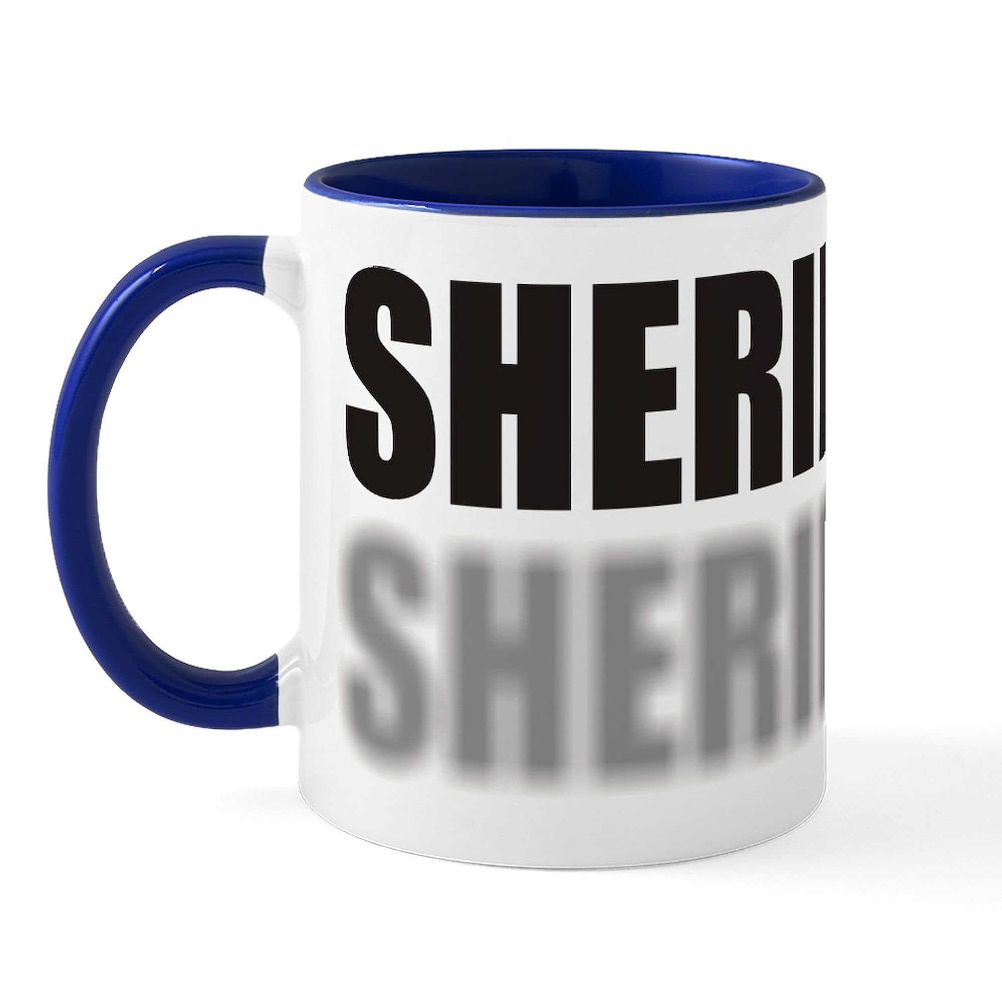 Sheriff Themed 11 oz (325 ml) Ceramic Coffee Mug - Perfect for Law Enforcement Gifts, Office Use & Morning Coffee Routine