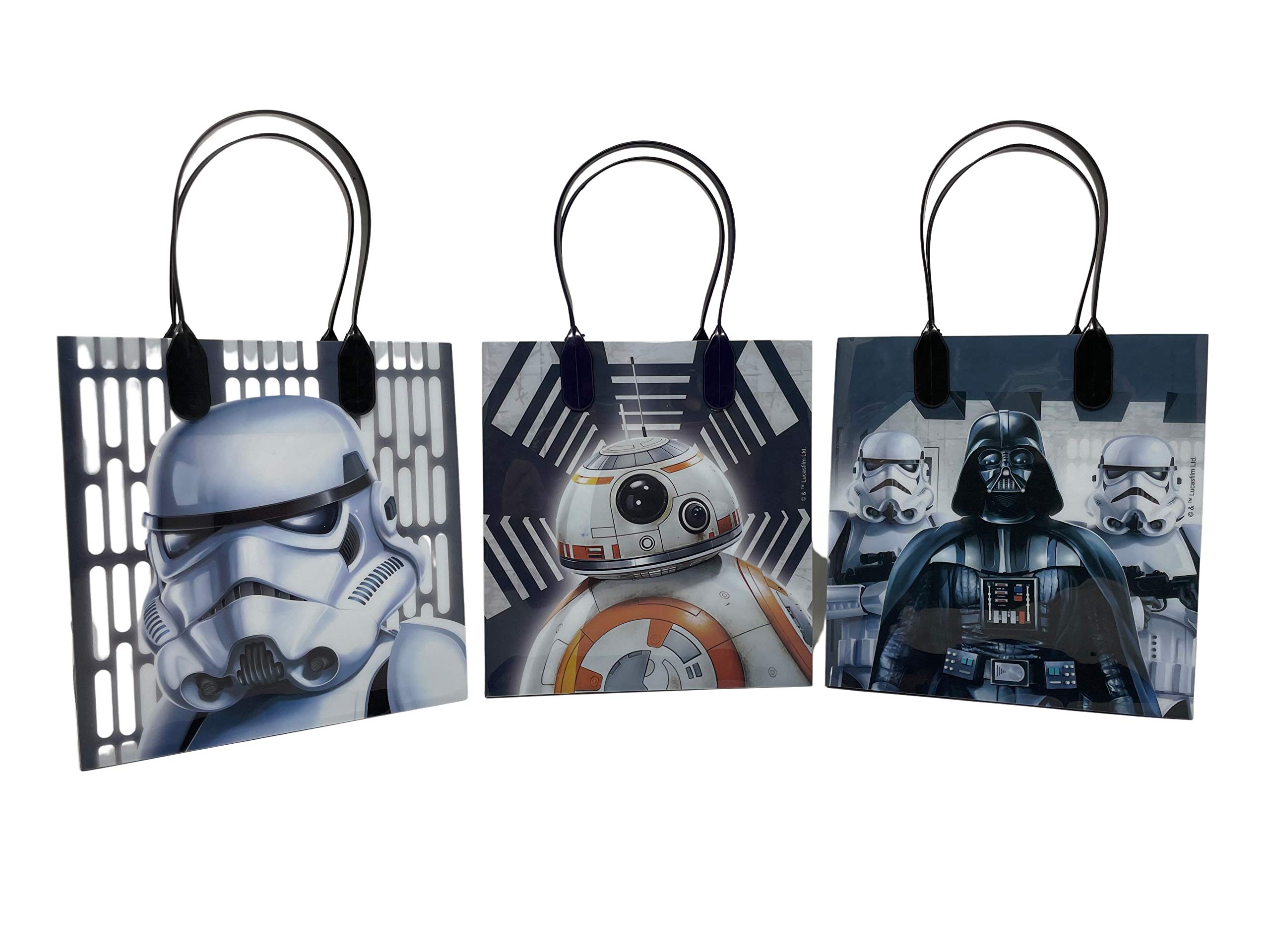 Disney Star Wars Authentic Licensed 12-Pack Reusable Medium Gift Bags 6