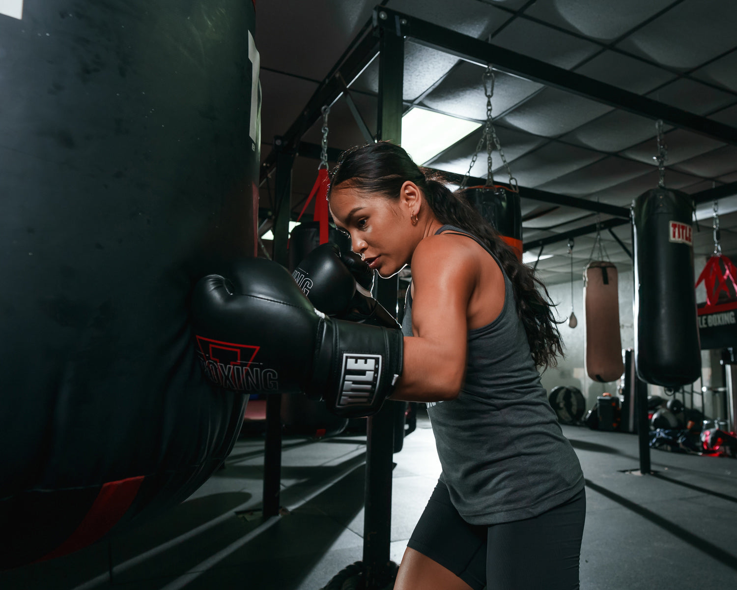 TITLE Boxing Peak Training Boxing Gloves - Premium MMA & Fitness Gloves for Men & Women - Perfect for Boxing, Kickboxing, MMA Training & Home Workouts