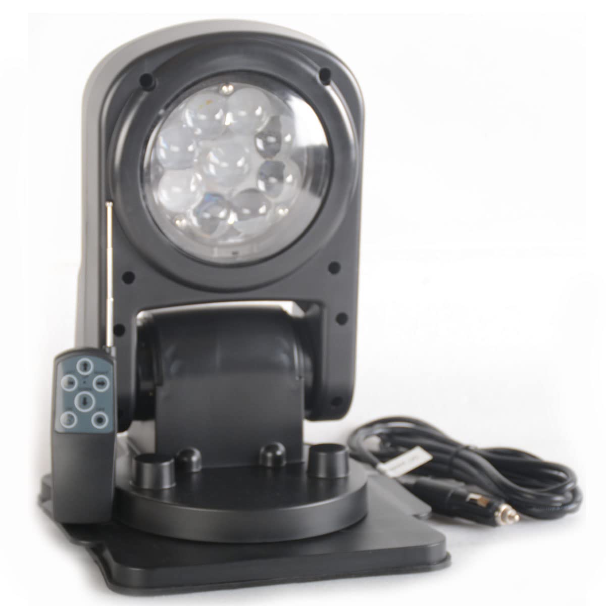 360° Rotating Remote Control LED Work Light - 7inch 45W Foldable Spot Light for Offroad, SUV, ATV, 4WD Trucks & Boats (9-32V) - Perfect for Night Driving, Fog Lights & Emergency Lighting