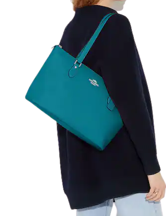 Coach Gallery Tote Bag - Premium Leather Handbag for Women, Stylish Work Tote & Everyday Shoulder Bag (Perfect for Office, Travel & Shopping)