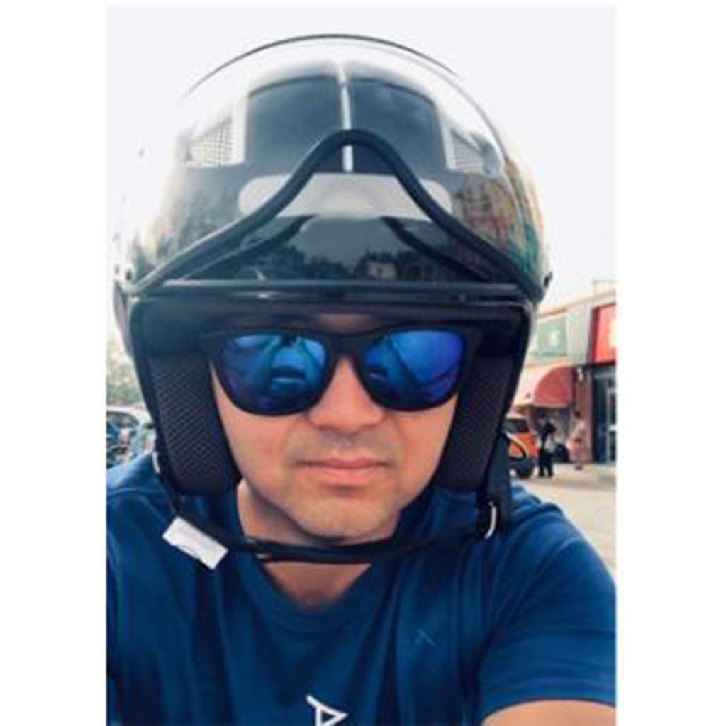 Retro Motorcycle Half Helmet - DOT Approved Open Face Jet Helmet with Sun Visor for Men & Women, Lightweight Electric Bike & Motorbike Helmet (54-62CM) - Perfect for Cruising, Commuting & Urban Riding