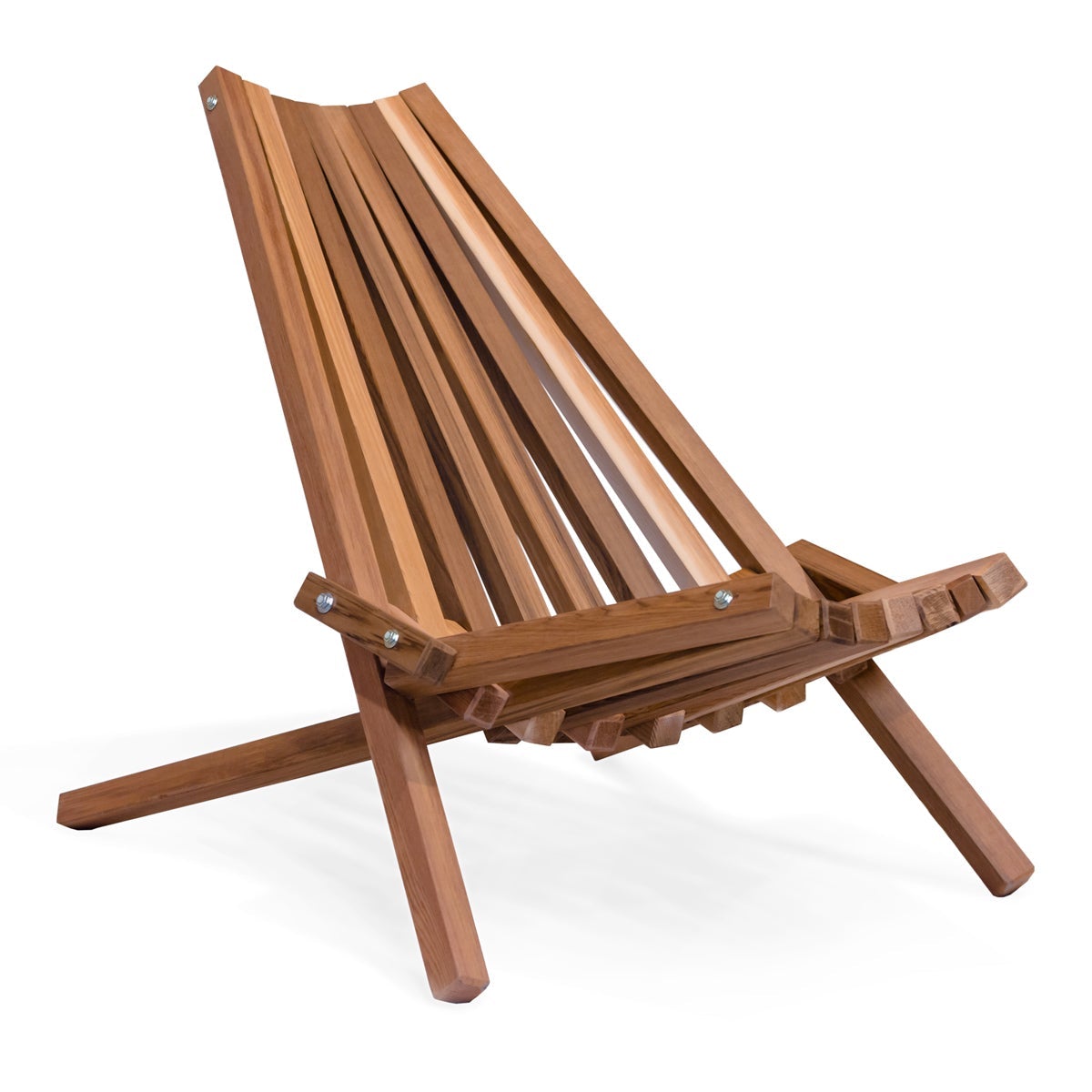 Premium Cedar Stick Chair - Handcrafted Solid Cedar Wood Outdoor Furniture for Patio, Garden & Camping - Natural Rustic Design for Relaxation & Comfort