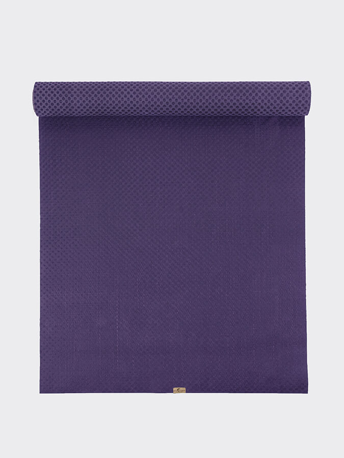 Eco-Friendly Travel Jute Yoga Mat 2mm - Lightweight & Non-Slip for Yoga, Pilates, Meditation & Outdoor Activities