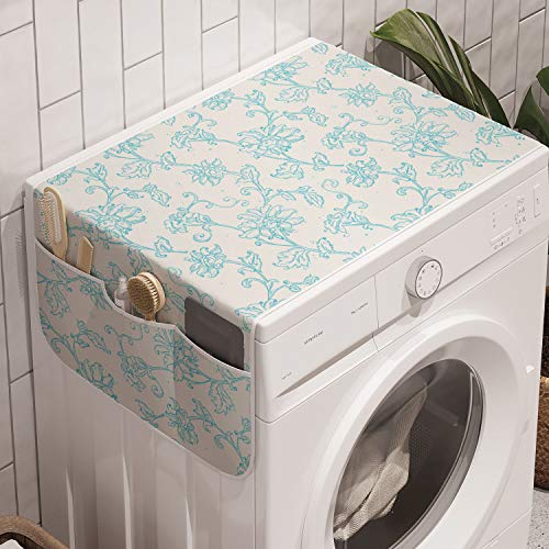 Pale Blue and Off White