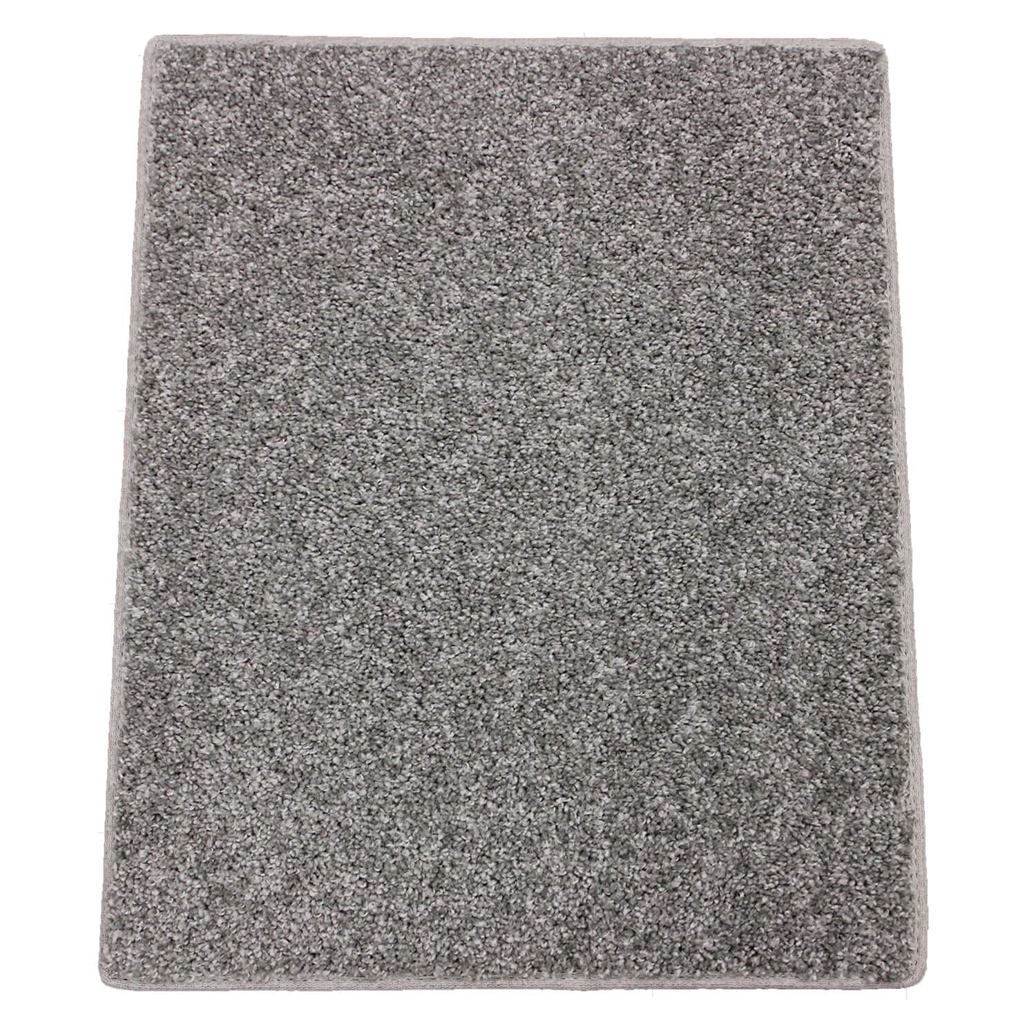 Premium 4' x 6' Titanium Gray Area Rug - 25 oz Soft Frieze Tight Weave Accent Carpet for Living Room, Bedroom & Office Decor