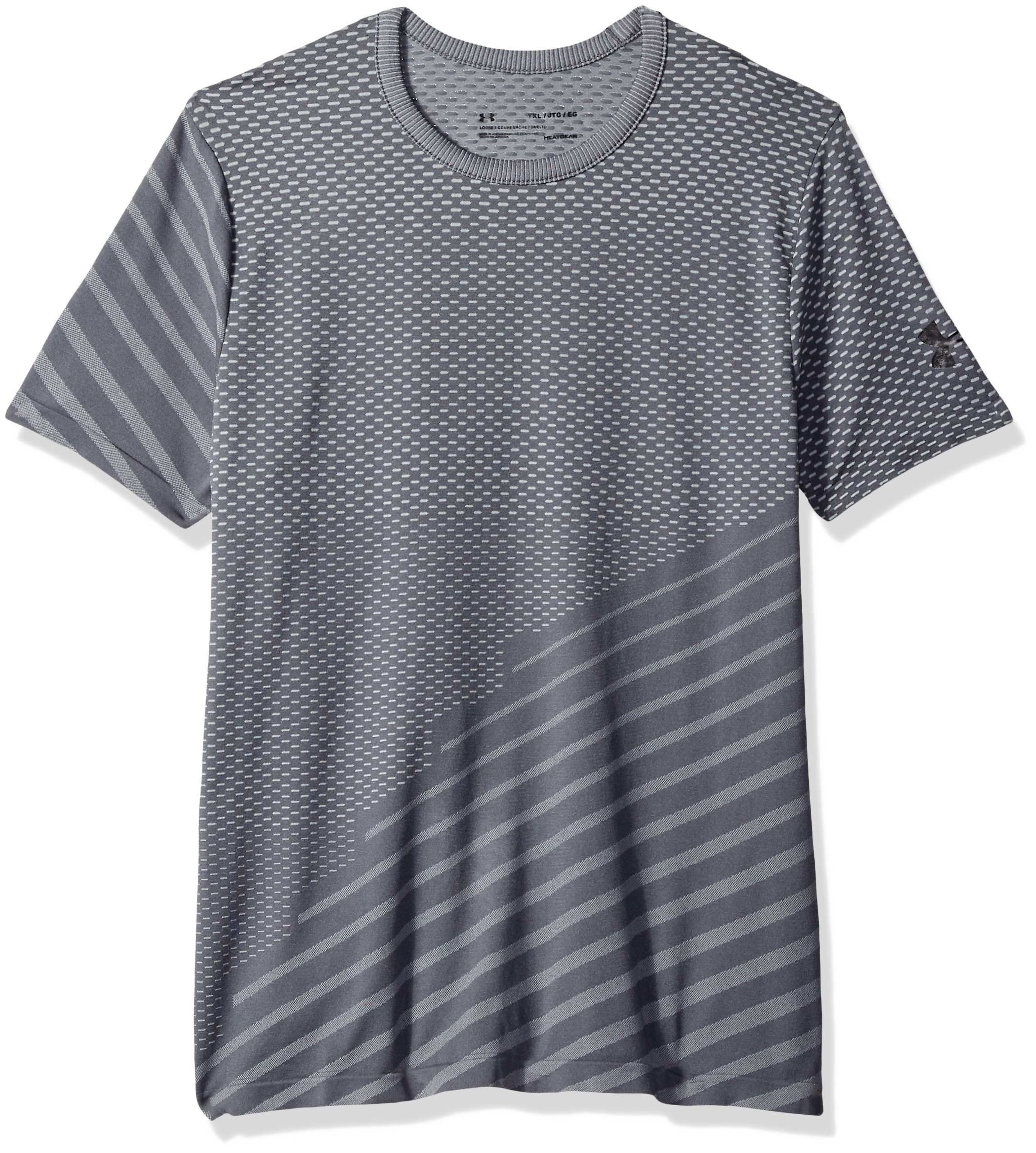 Under Armour Boys' Seamless Short Sleeve T-Shirt - Moisture Wicking, Breathable & Comfortable for Sports, School & Everyday Wear