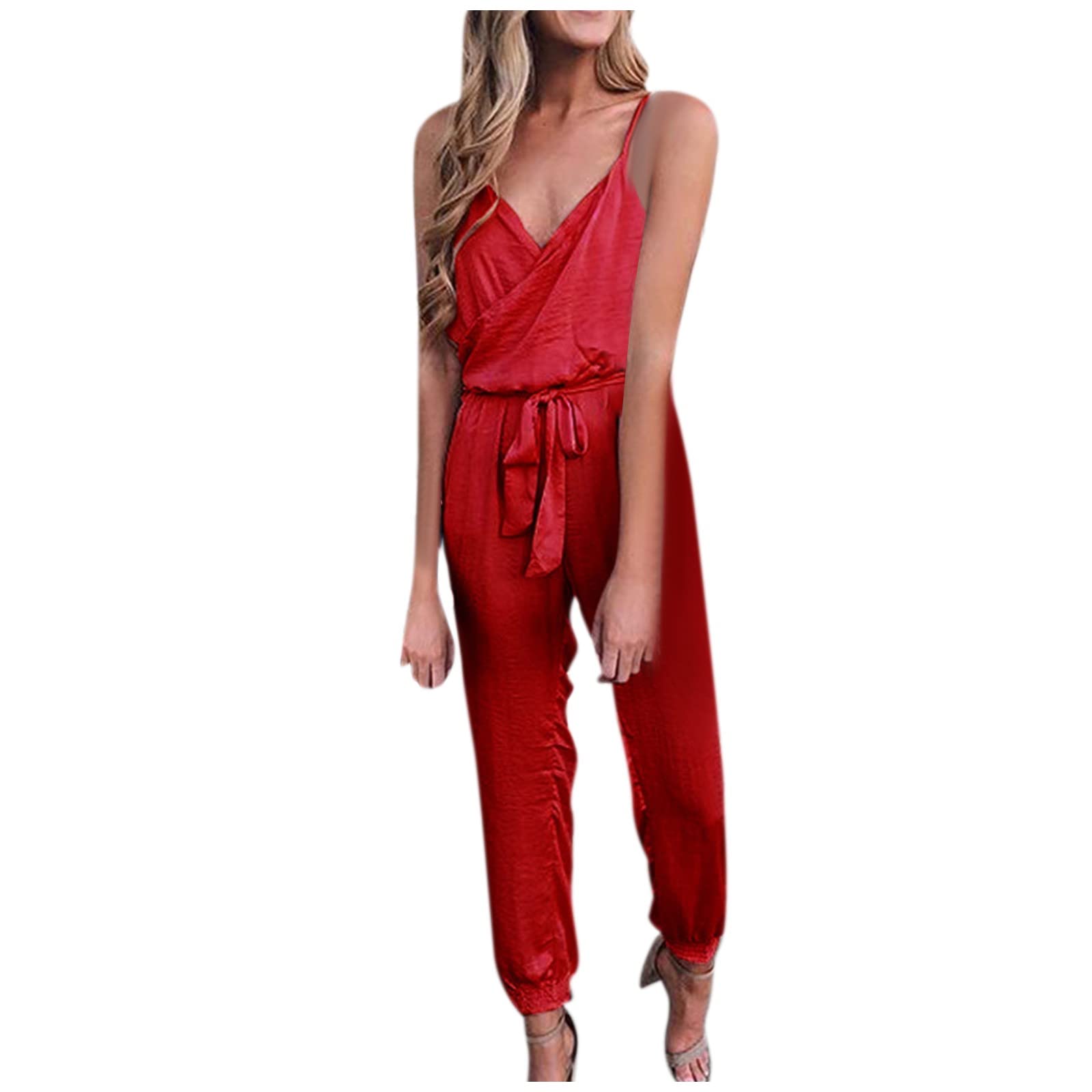 VEZAD Women's Chiffon Short Sleeve Bodycon Jumpsuit - Sexy Clubwear & Party Romper for Night Out, Bachelorette, and Special Occasions