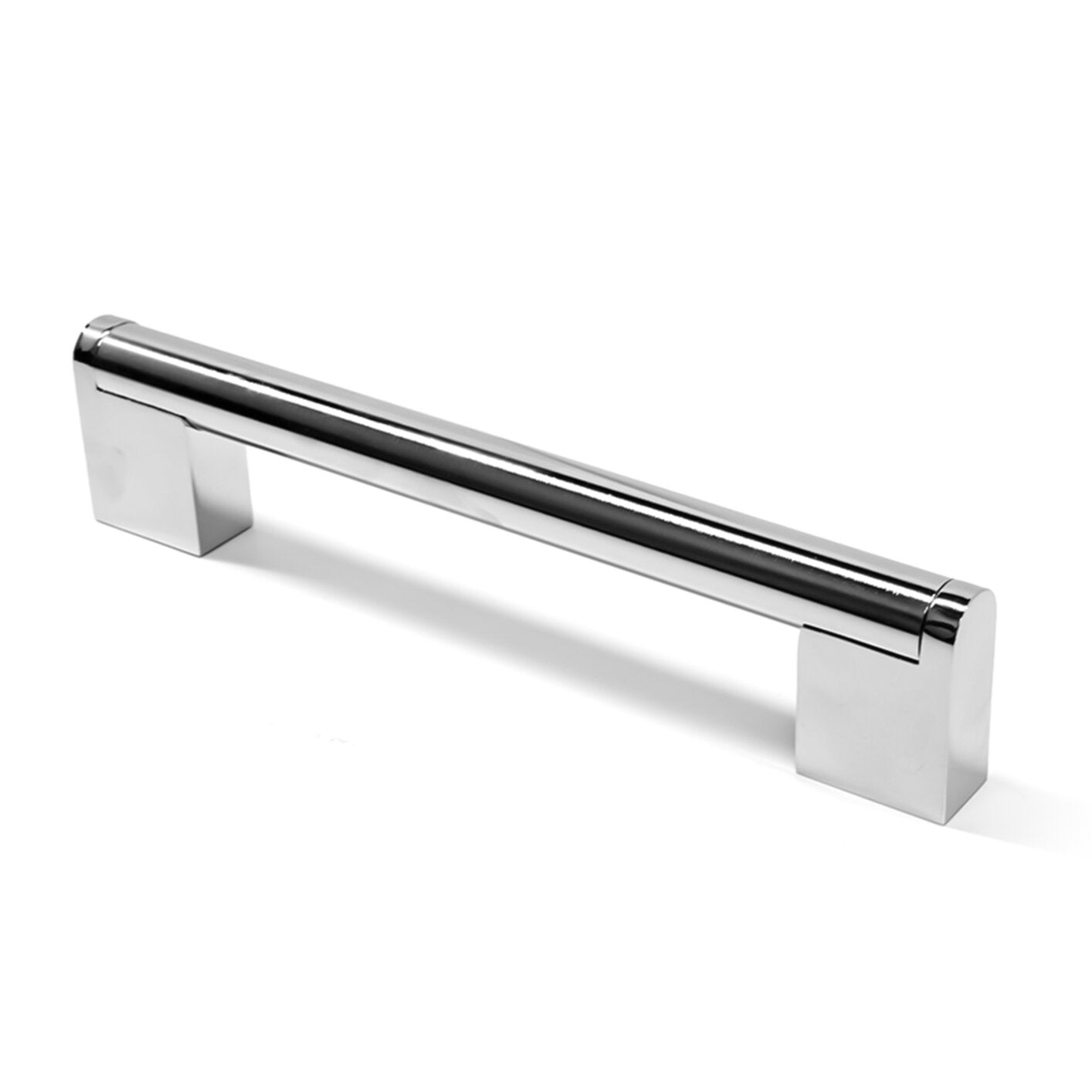 Grantchester Contemporary Hollow Cabinet Pull - Polished Chrome (6 Sizes Available) - Perfect for Modern Kitchen Cabinets, Bathroom Vanities & Furniture Drawers