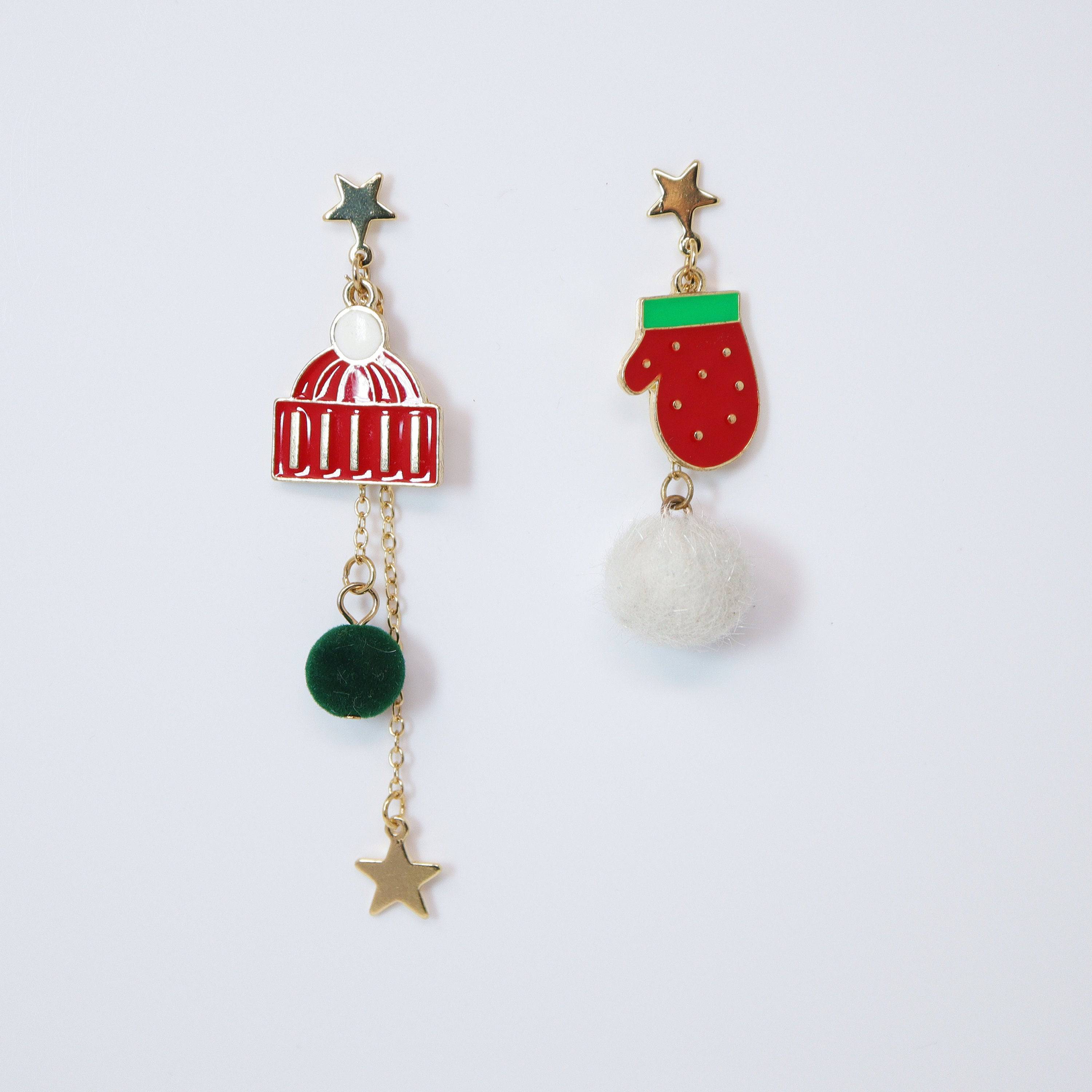 Festive Christmas Themed Earrings - Long Tassel Dangle Statement Holiday Jewelry for Women | Perfect for Christmas Parties, Gift Giving & Holiday Celebrations