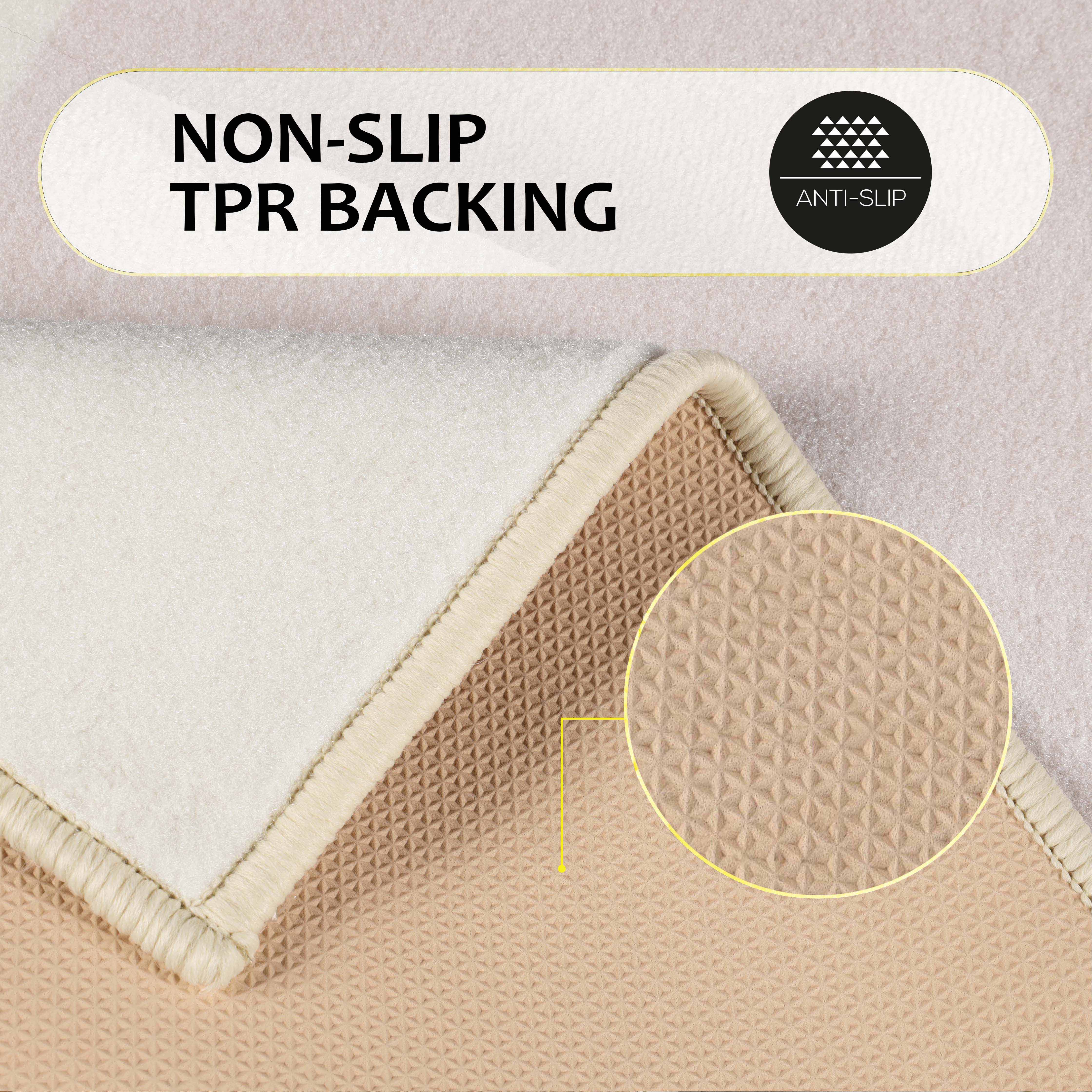 Non-Slip Kitchen Mat Set - Machine Washable, Modern Design for Reno Homes - Perfect for Cooking, Dishwashing & Standing Comfort in Your Kitchen