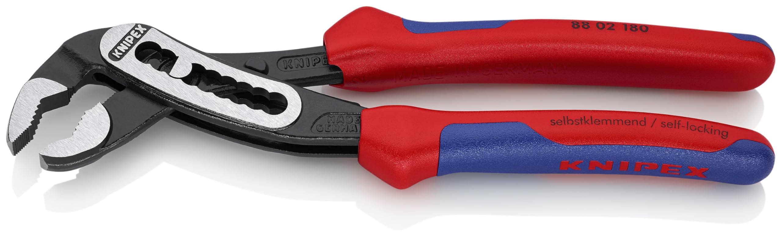 KNIPEX Alligator Water Pump Pliers - 10-Inch Adjustable Wrench for Plumbing, HVAC, and Automotive Repairs - Durable Red Grip for Secure Handling - Ideal for DIY Home Improvement and Professional Use