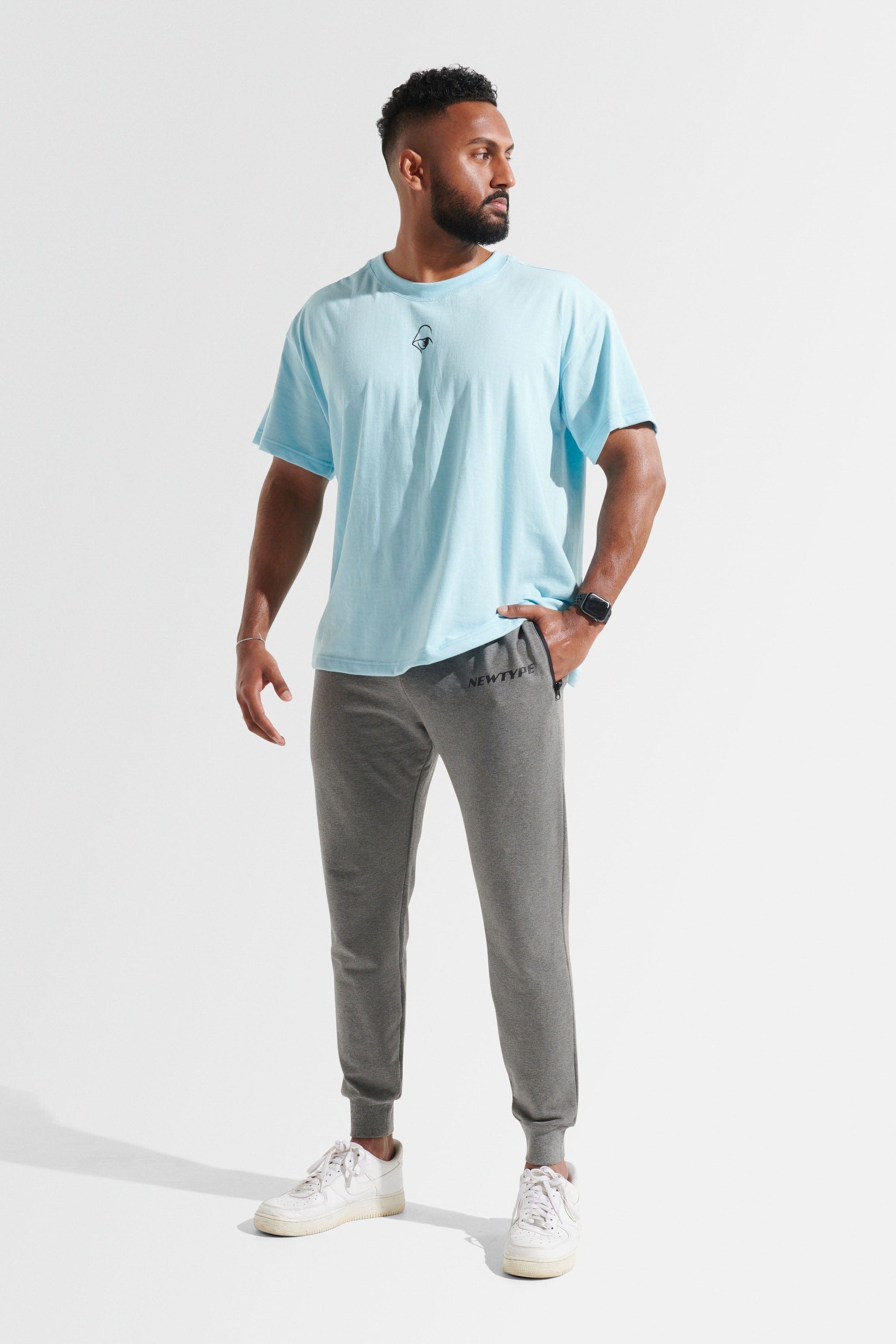 Intrepid Athlete Inside Track Pant - Grey | High-Performance Workout Pants for Running & Gym | Comfortable & Breathable Training Joggers