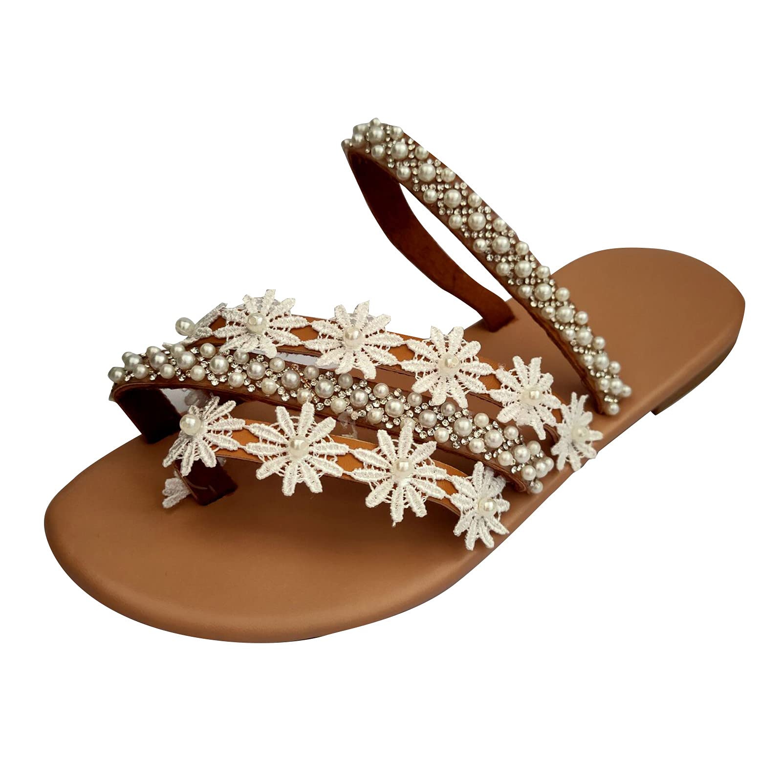 **Ayaso Women's Slip-On Mule Slippers - Lightweight Breathable Casual Shoes with Chain Detail for Home, Office & Travel**
