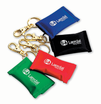 Disposable Face Shield with CPR Keyring - Emergency First Aid & Medical Protection for Healthcare Workers, First Responders & Public Safety
