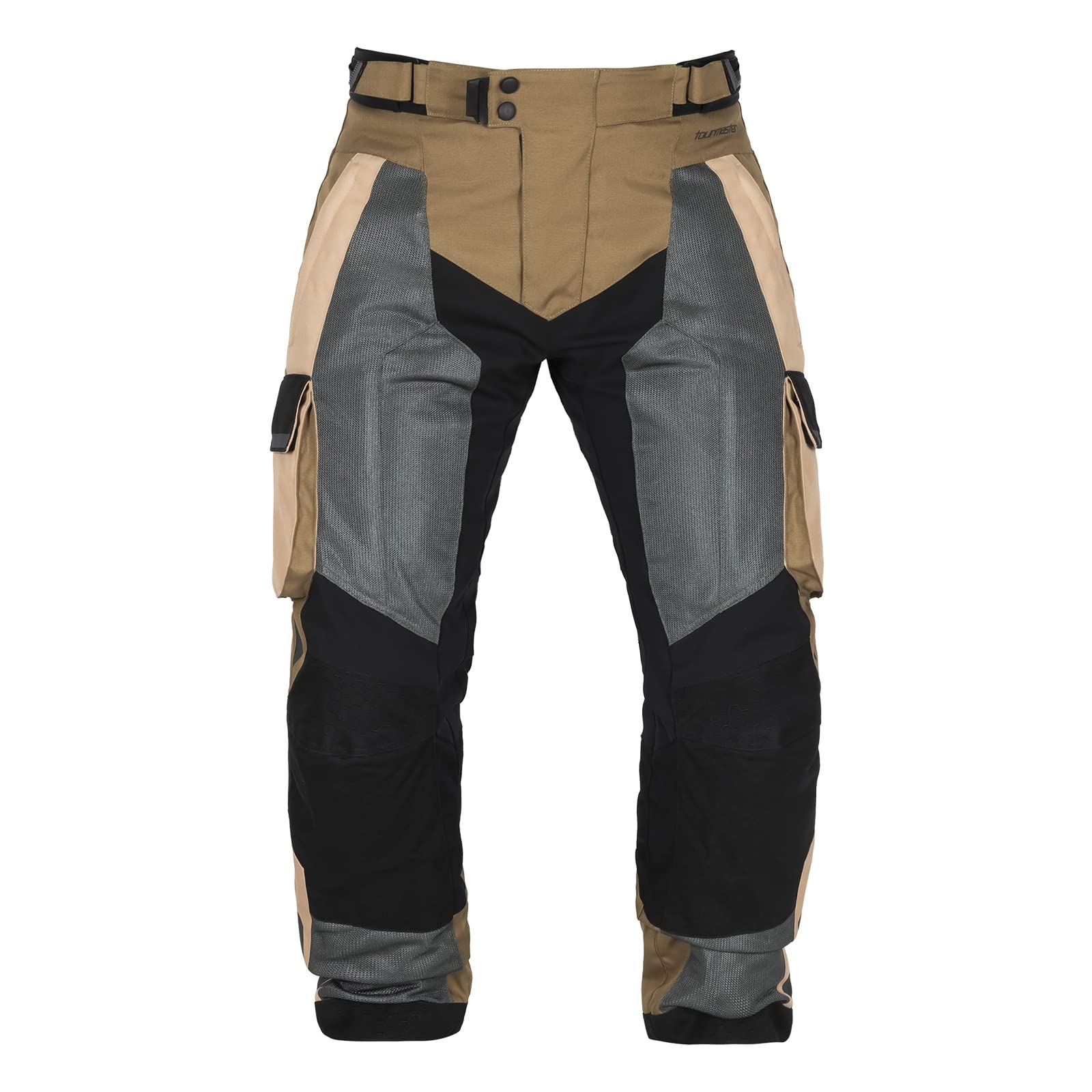 Tourmaster Men's Ridgecrest Motorcycle Pants - Durable Riding Pants for Men with CE Armor & Ventilation - Perfect for Adventure Touring & Long-Distance Motorcycle Trips
